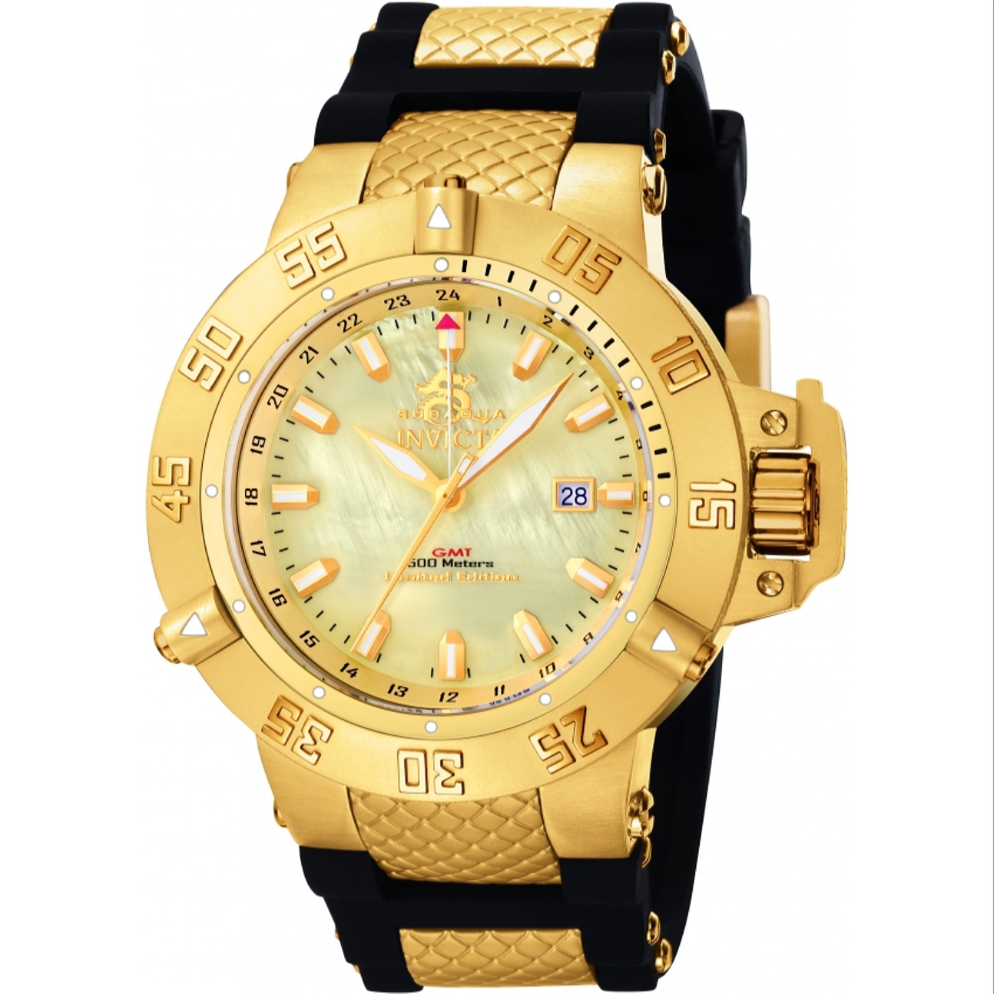 Invicta Quartz Subaqua Mother of Pearl Dial Men's Watch 0738