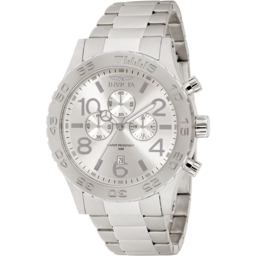 Invicta Quartz Specialty Silver Dial Men's Watch 1269