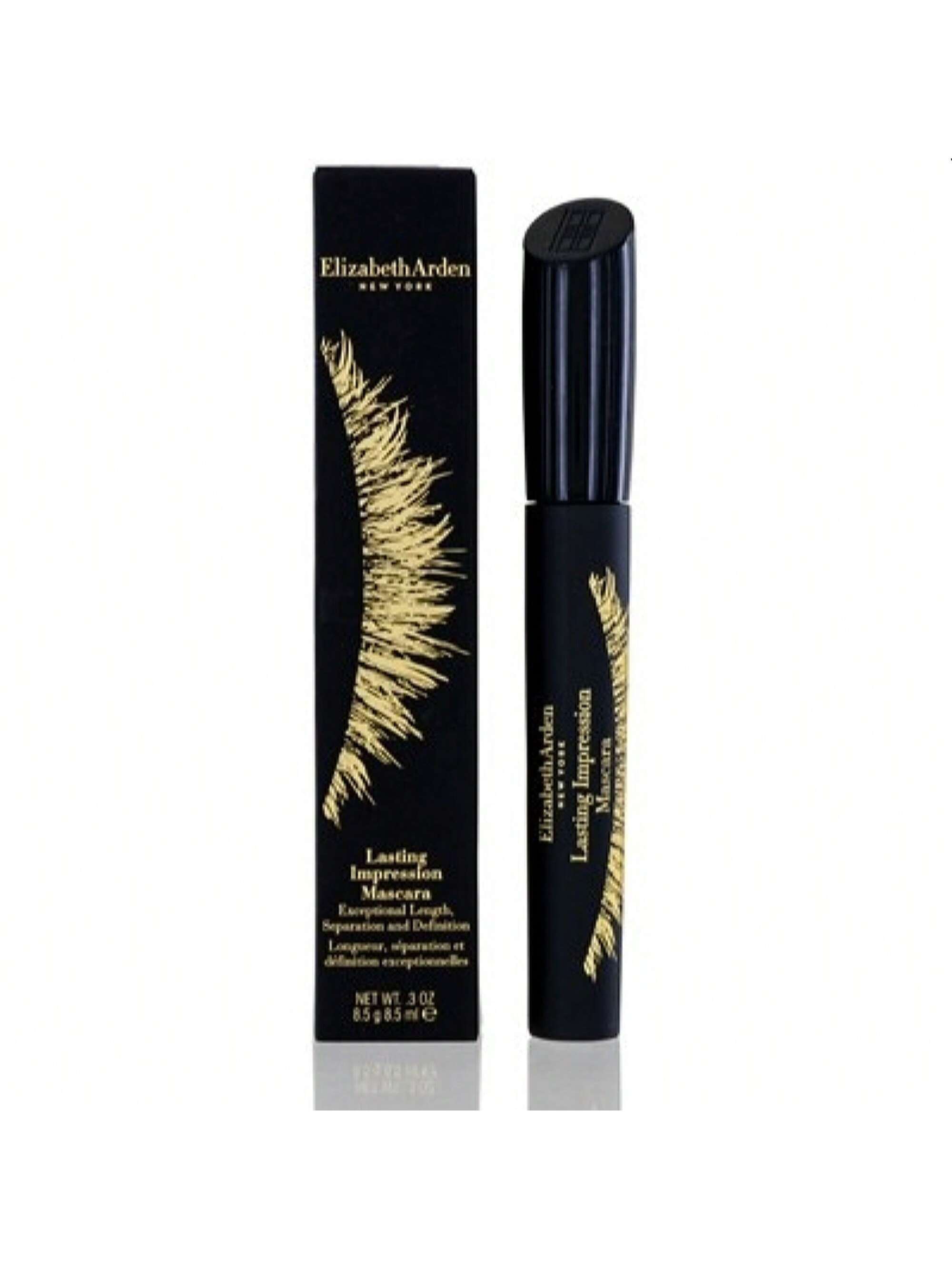 Lasting Impression Mascara Lasting Black by Elizabeth Arden 0.3 Oz 085805556020