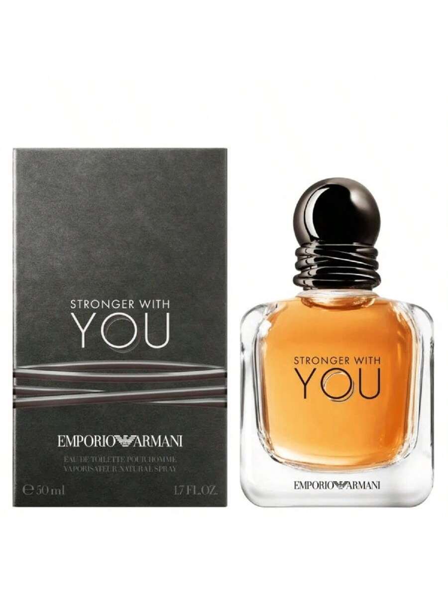 Stronger With You Intensely by Giorgio Armani EDP Spray 3.4 Oz - Men 3614272225718