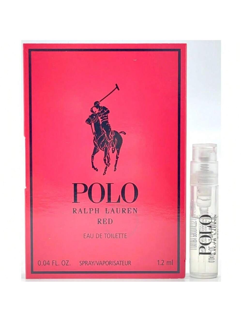 Polo Red by Ralph Lauren EDT Spray 0.04 Oz - Men 3605970735579