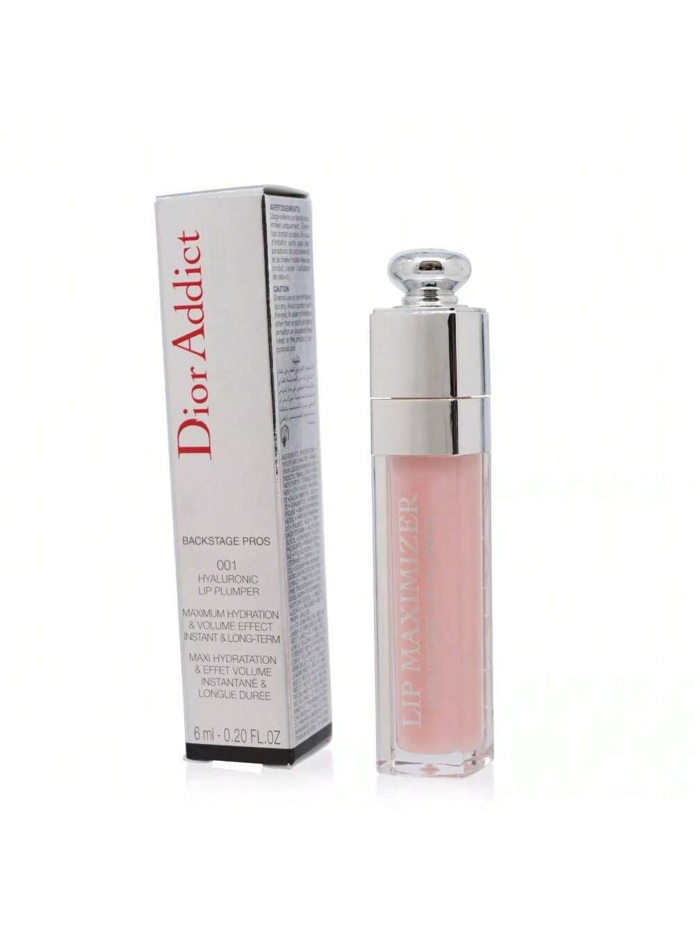 Addict Lip Maximizer (001) Pink by Ch.Dior 0.2 Oz 3348901635998