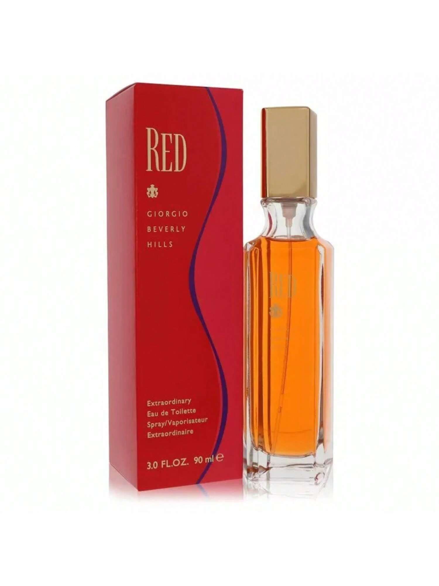 Red by Giorgio B. Hills EDT Spray 3.0 Oz - Women 716393009659