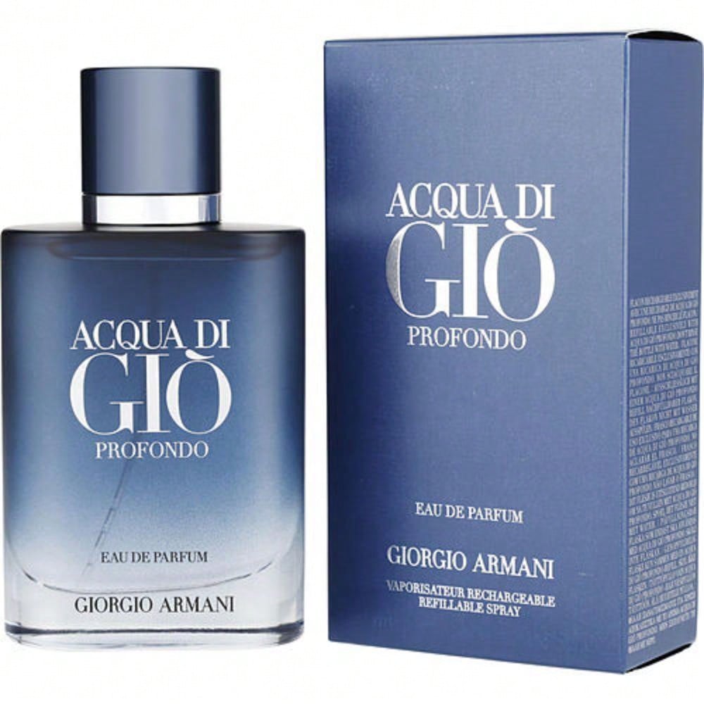 Acqua Di Gio Profondo by Giorgio Armani EDP Spray 1.6 Oz - Men 3614273953856