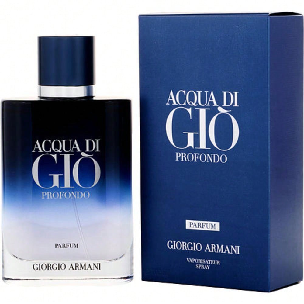 Acqua Di Gio Profondo by Giorgio Armani Parfum Spray 3.3 Oz - Men 3614273953696