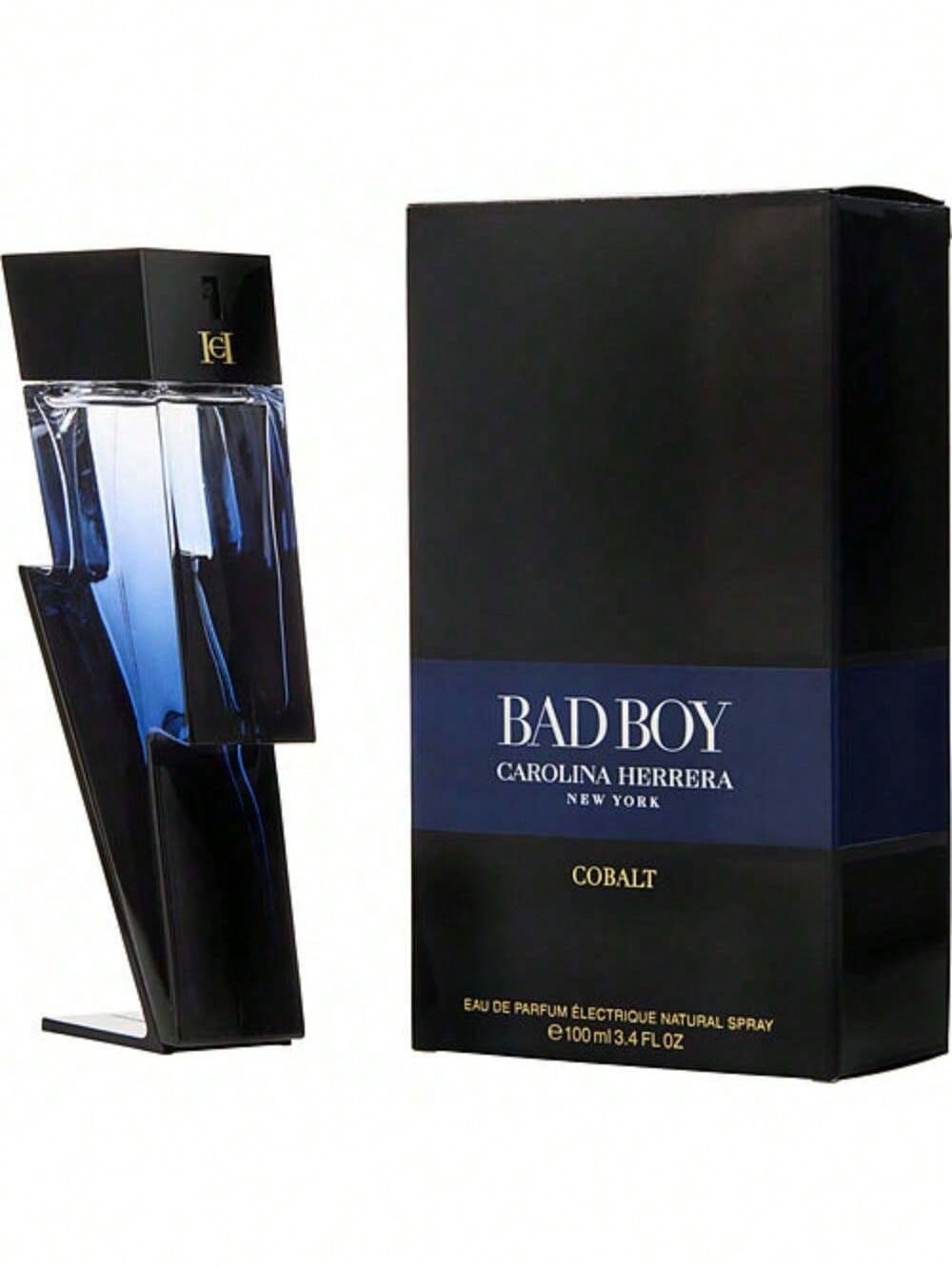 Bad Boy Cobalt by Carolina Herrera EDP Spray 3.4 Oz - Men 8411061099759