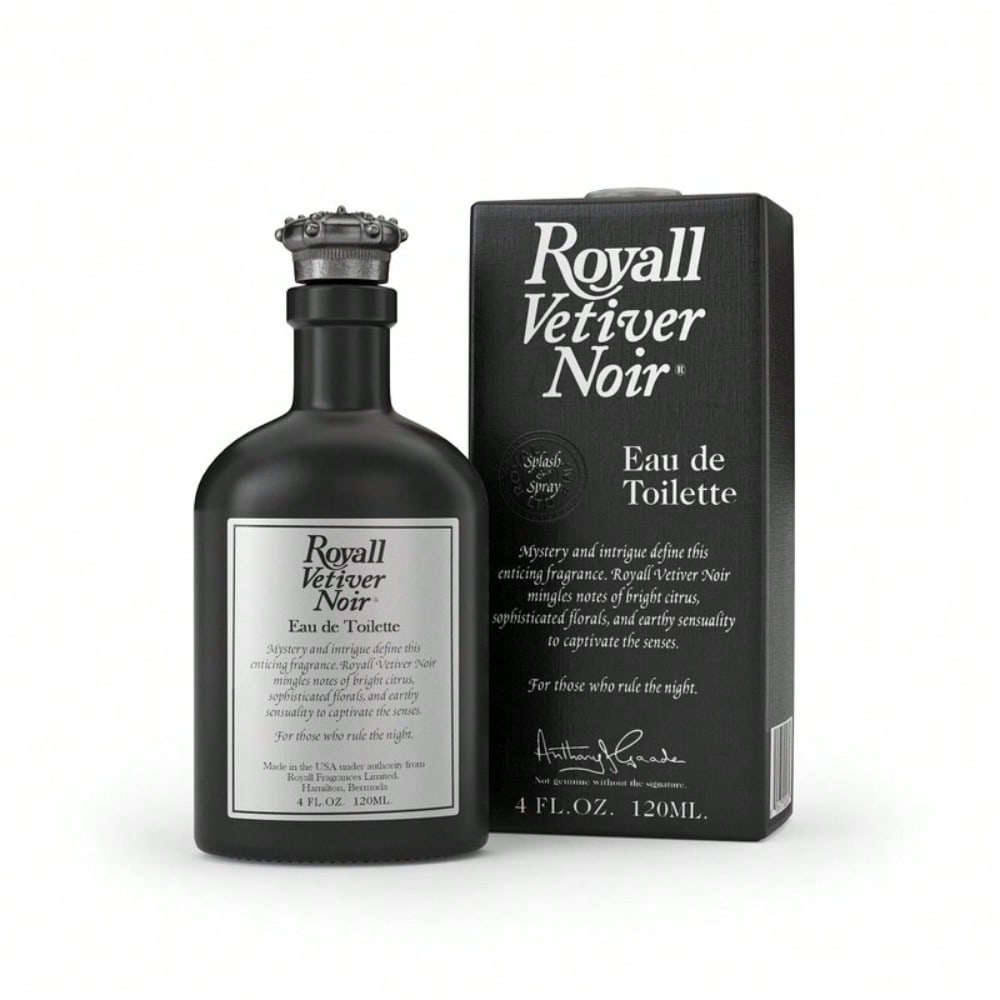 Royall Vetiver Noir by Royall Fragrances EDT Pour/Spray 4.0 Oz - Men 895670002641