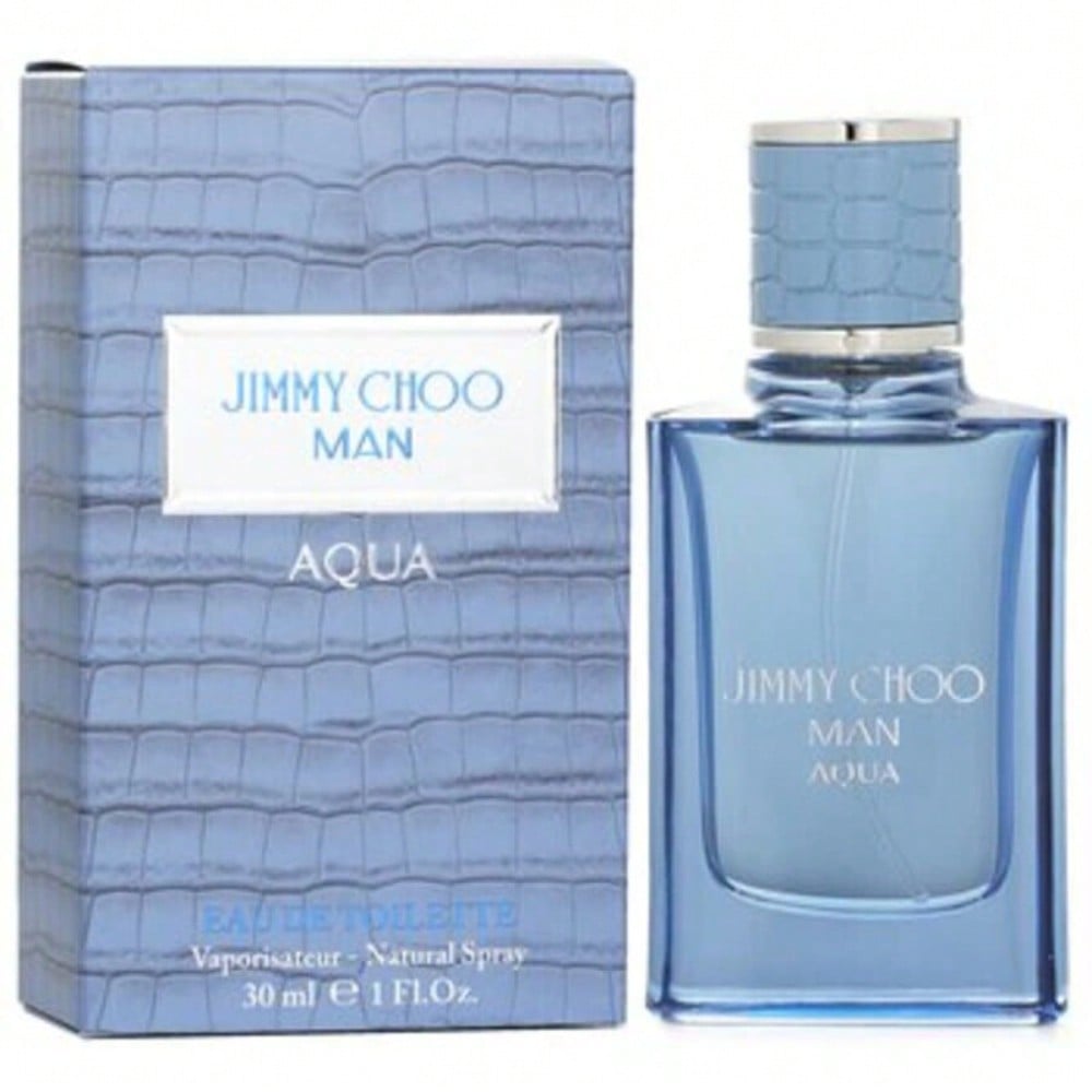 Jimmy Choo Man Aqua by Jimmy Choo EDT Spray 1.0 Oz - Men 3386460129848