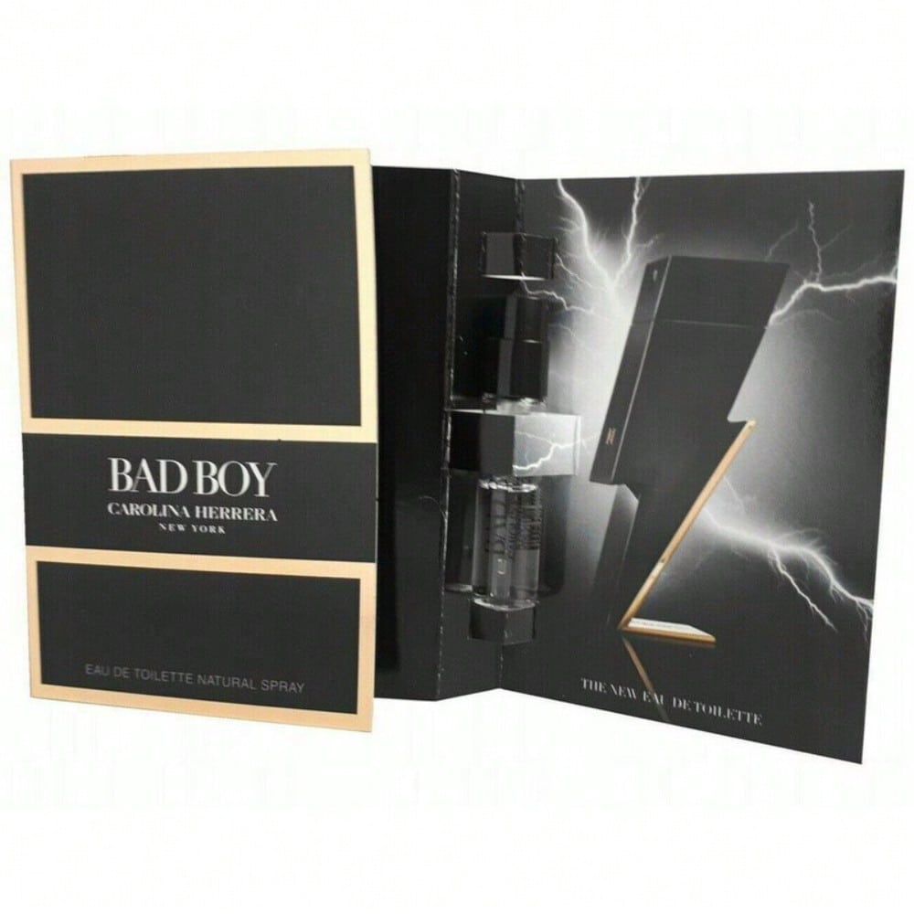 Bad Boy by Carolina Herrera EDT Spray 0.05 Oz - Men 8411061975558