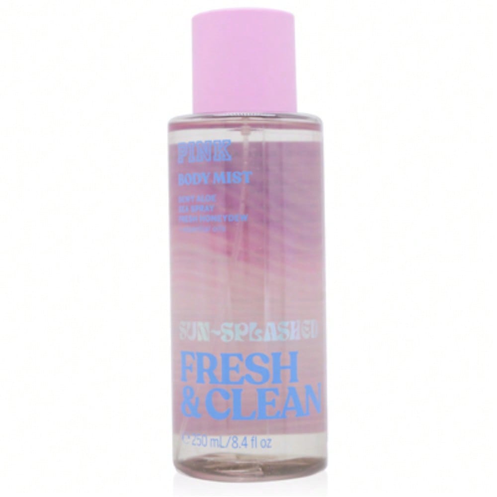 Sun-Splashed Fresh & Clean by Victoria'S Secret Pink Body Mist Spray 8.4 Oz - Women 198765342104