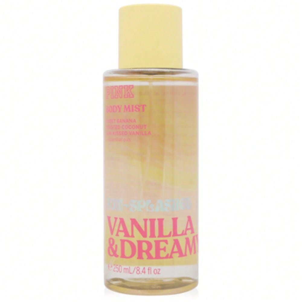 Sun-Splashed Vanilla & Dreamy by Victoria'S Secret Pink Body Mist Spray 8.4 Oz - Women 198765342111