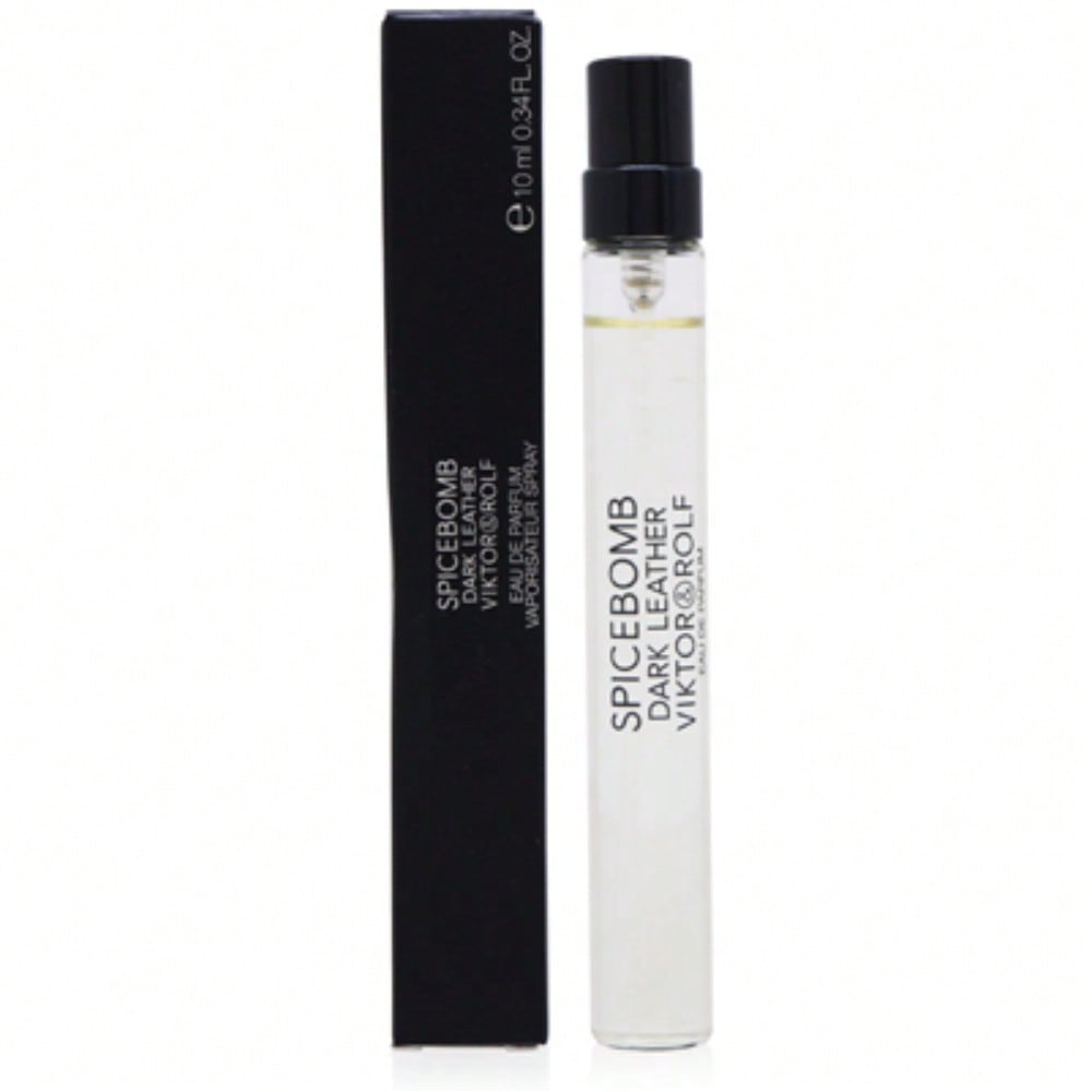 Spicebomb Dark Leather by Viktor & Rolf EDP Spray 0.34 Oz - Men 3614274214369