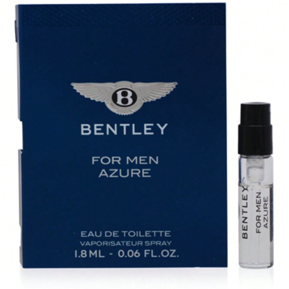 Bentley For Men Azure by Bentley Fragrances EDT Spray 0.06 Oz - Men 7640111505686
