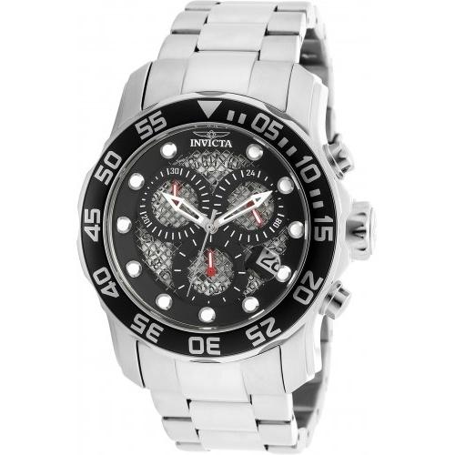 Invicta Quartz Pro Diver Black Dial Men's Watch 19836