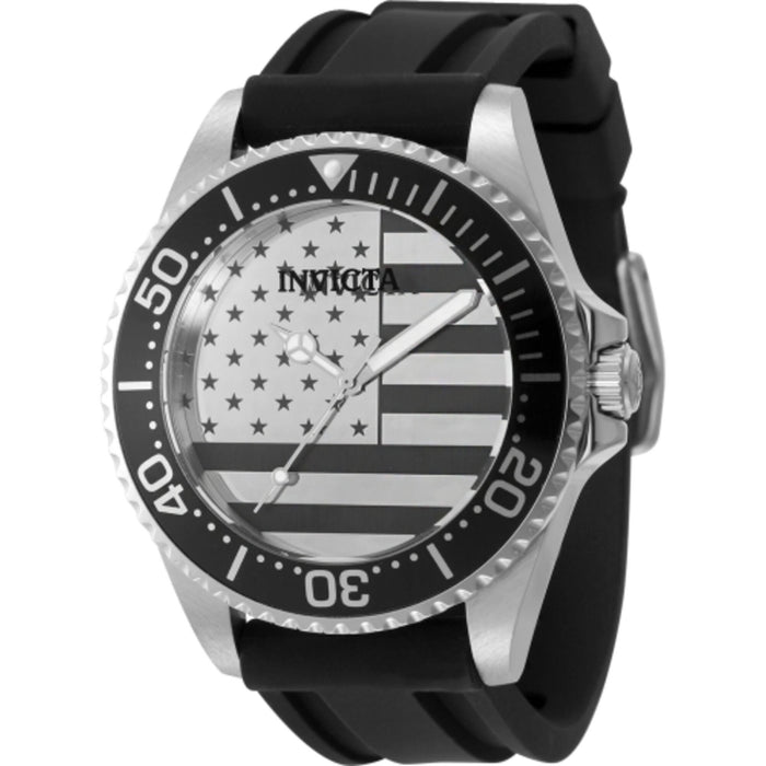 Invicta Quartz Pro Diver Silver Dial Men's Watch 50418