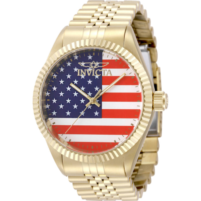 Invicta Quartz Specialty Red Dial Men's Watch 50422