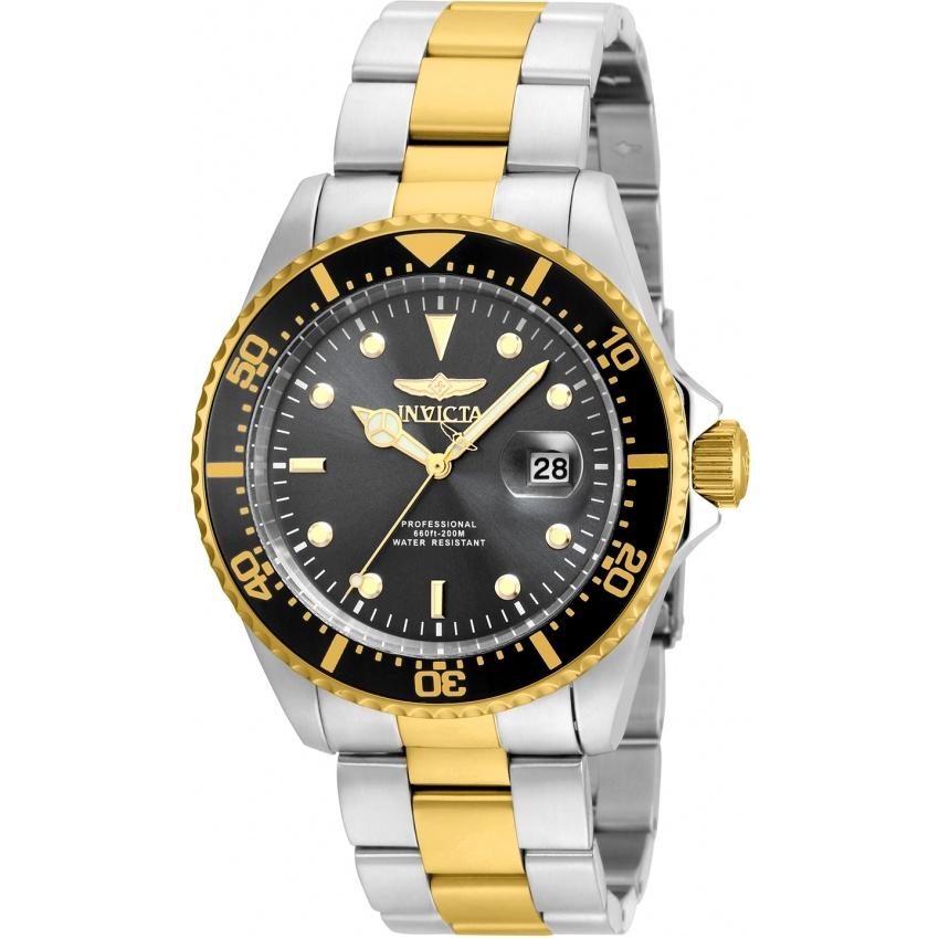 Invicta Quartz Pro Diver Gray Dial Men's Watch 22057