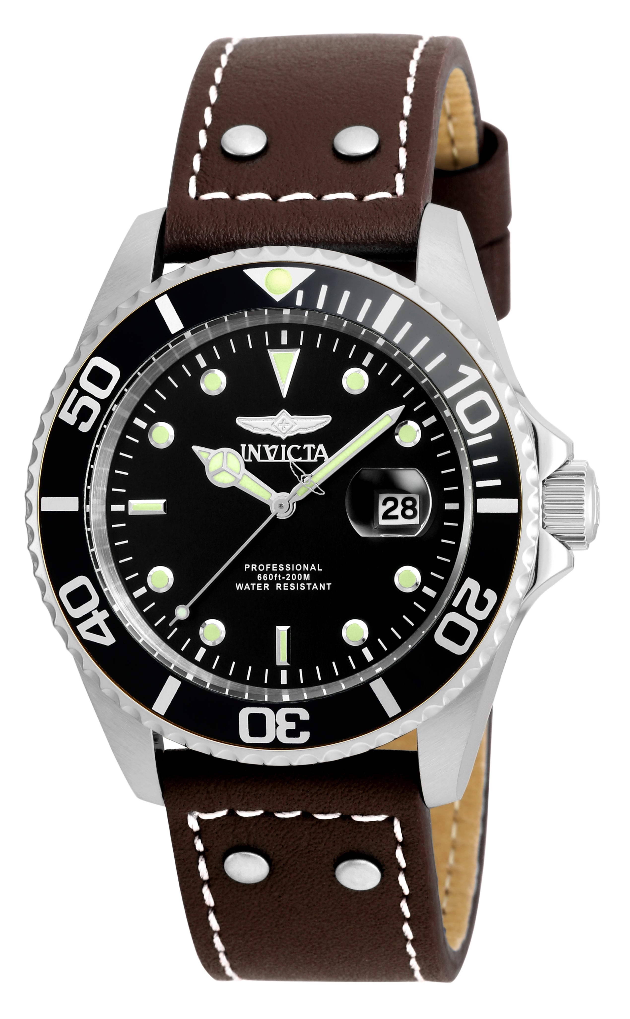 Invicta Quartz Pro Diver Black Dial Men's Watch 22069