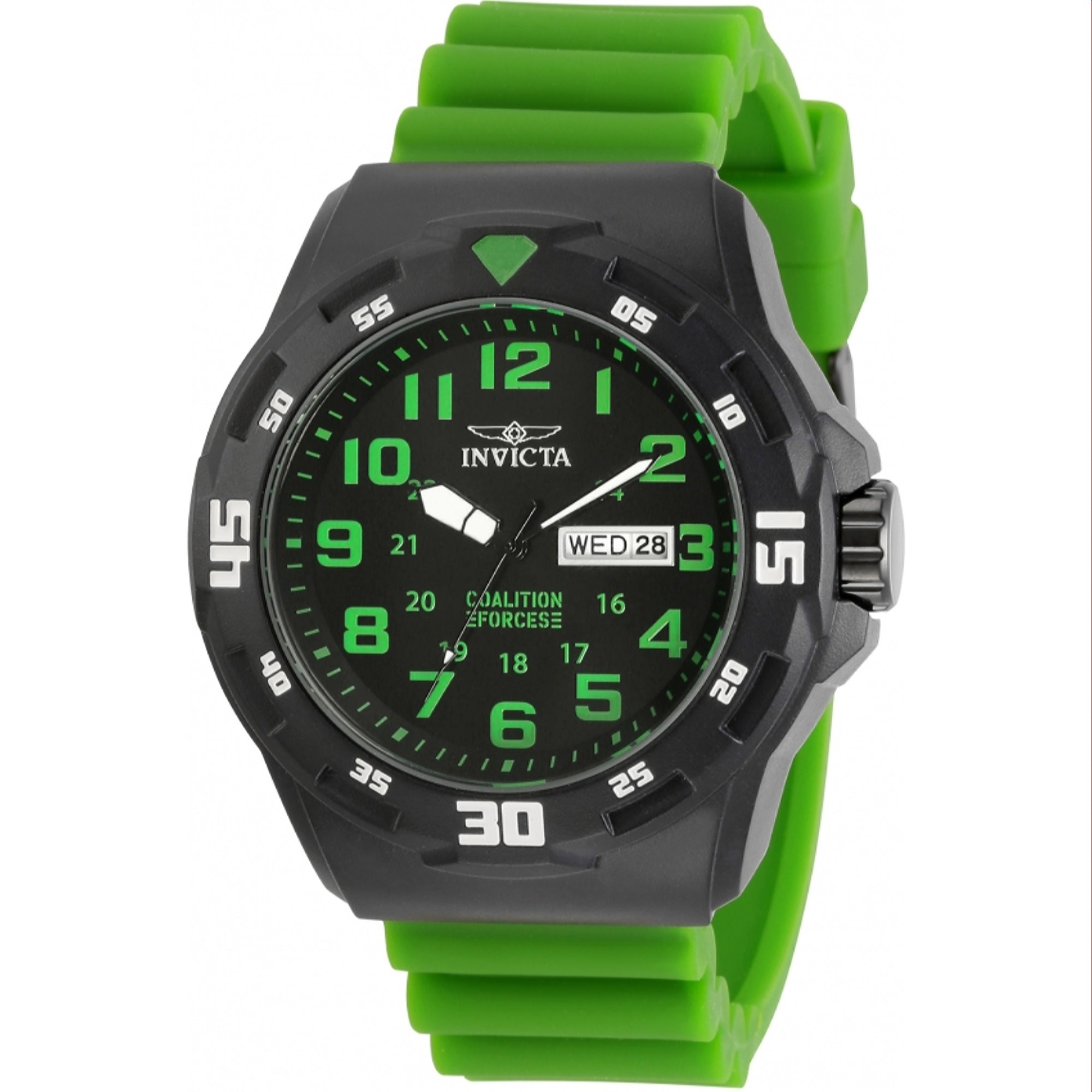 Invicta Quartz Coalition Forces Black Dial Men's Watch 32304