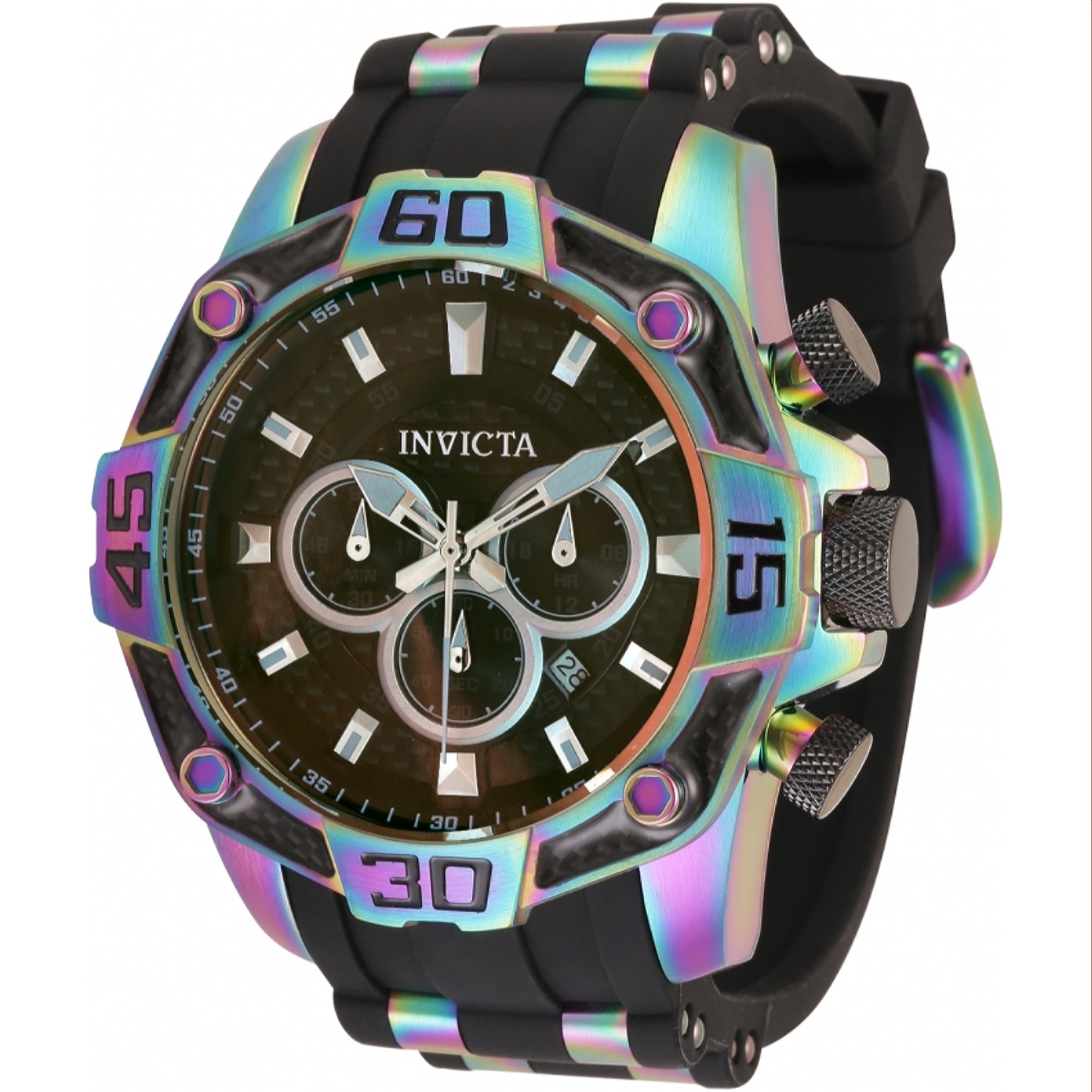 Invicta Quartz Pro Diver Black Dial Men's Watch 33835