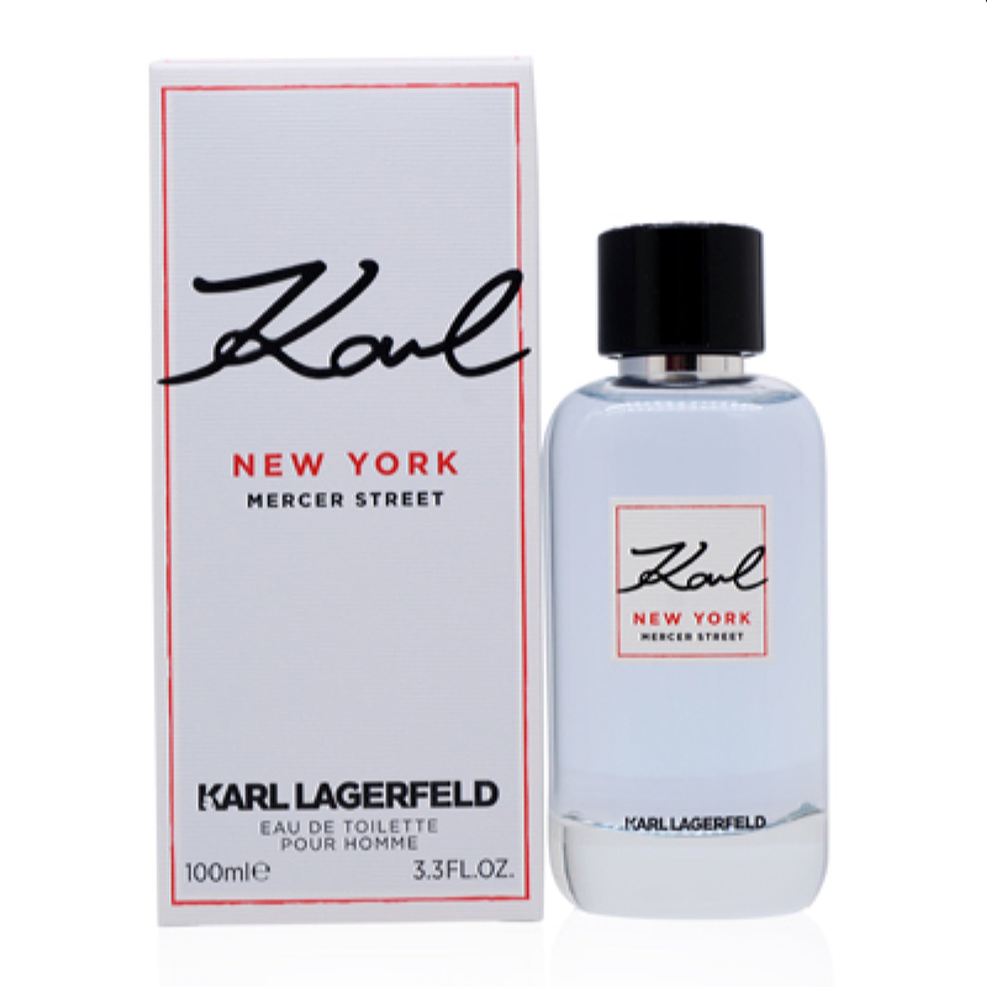 Lagerfeld Men's Karl New York Mercer Street Lagerfeld Edt Spray 3.3 Oz (100 Ml) 3386460115551