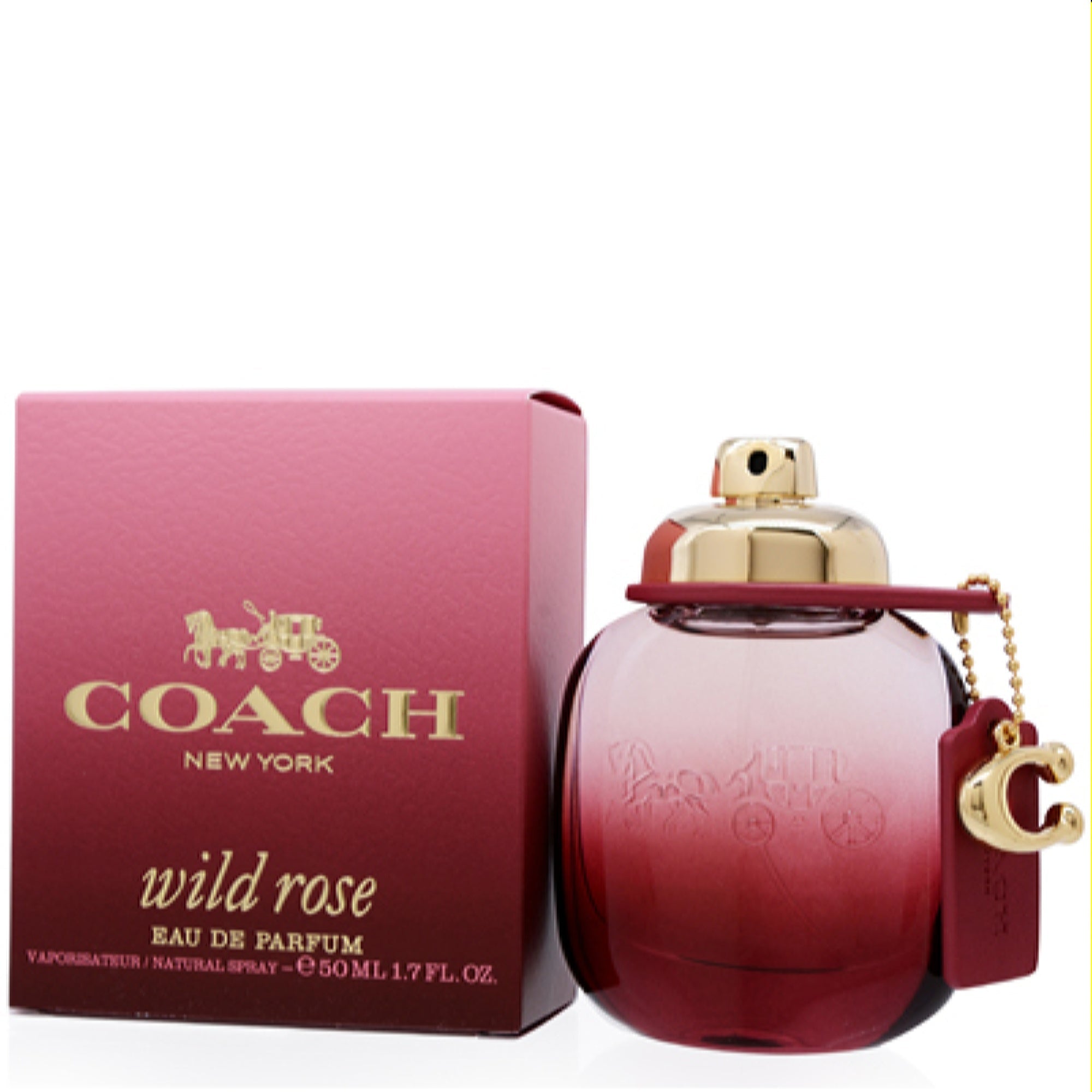 Coach Women's Coach Wild Rose Coach Edp Spray 1.7 Oz (50 Ml) 3386460126588