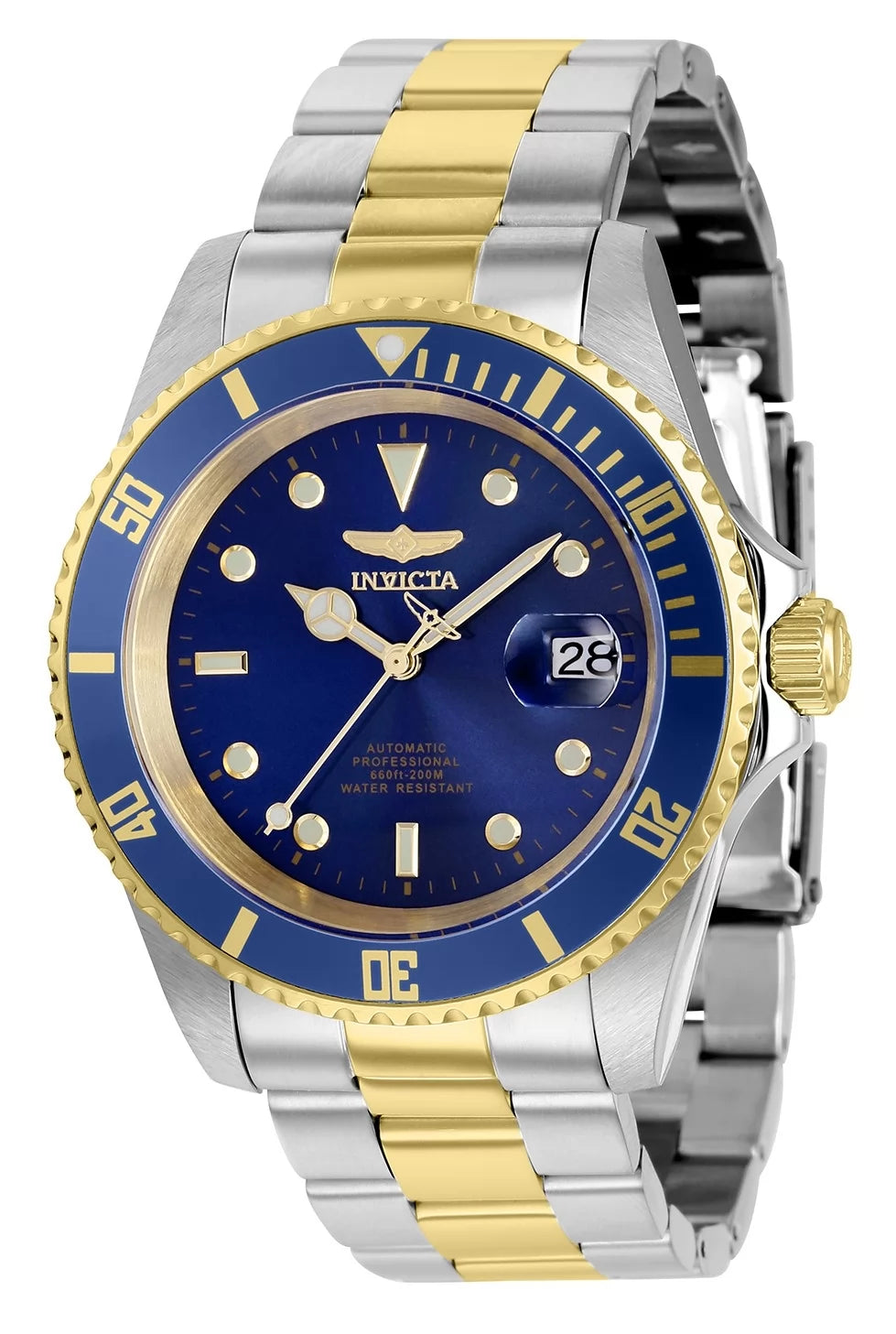 Invicta Men's 8928OBXL Pro Diver Automatic 3 Hand Blue Dial Watch