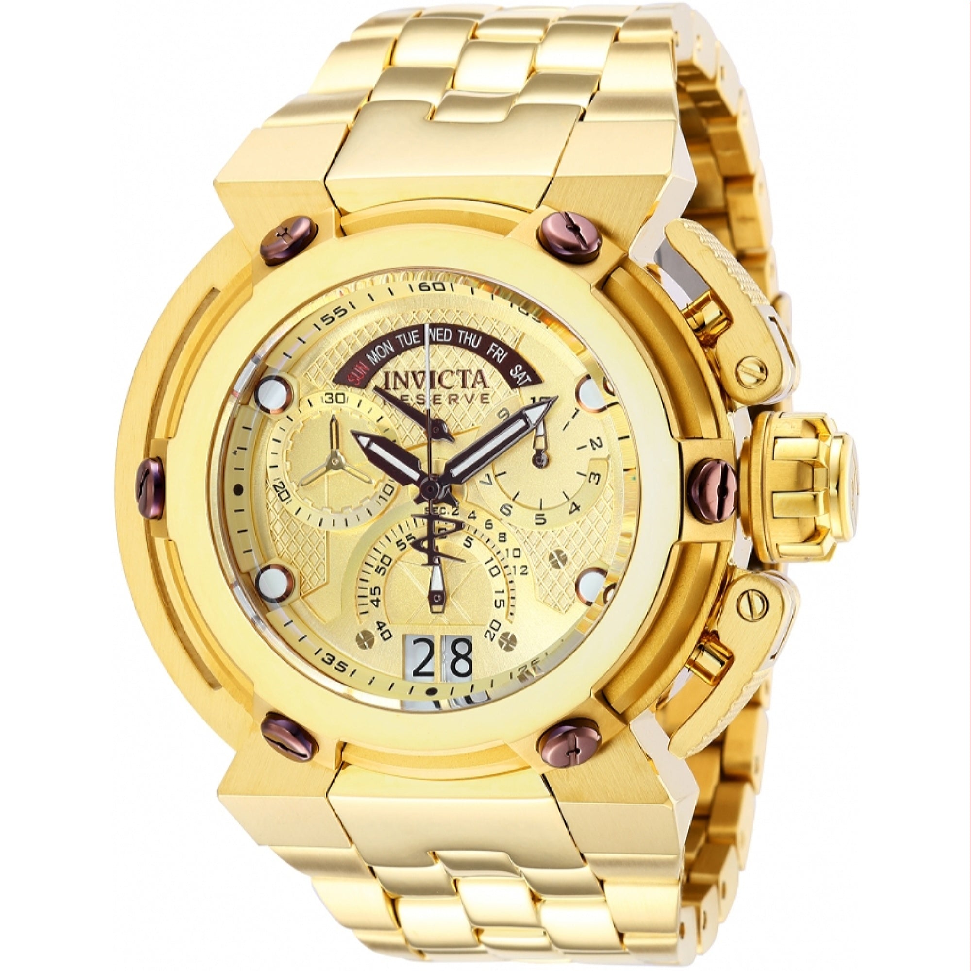 Invicta Quartz Coalition Forces X-Wing Gold Dial Men's Watch 36576