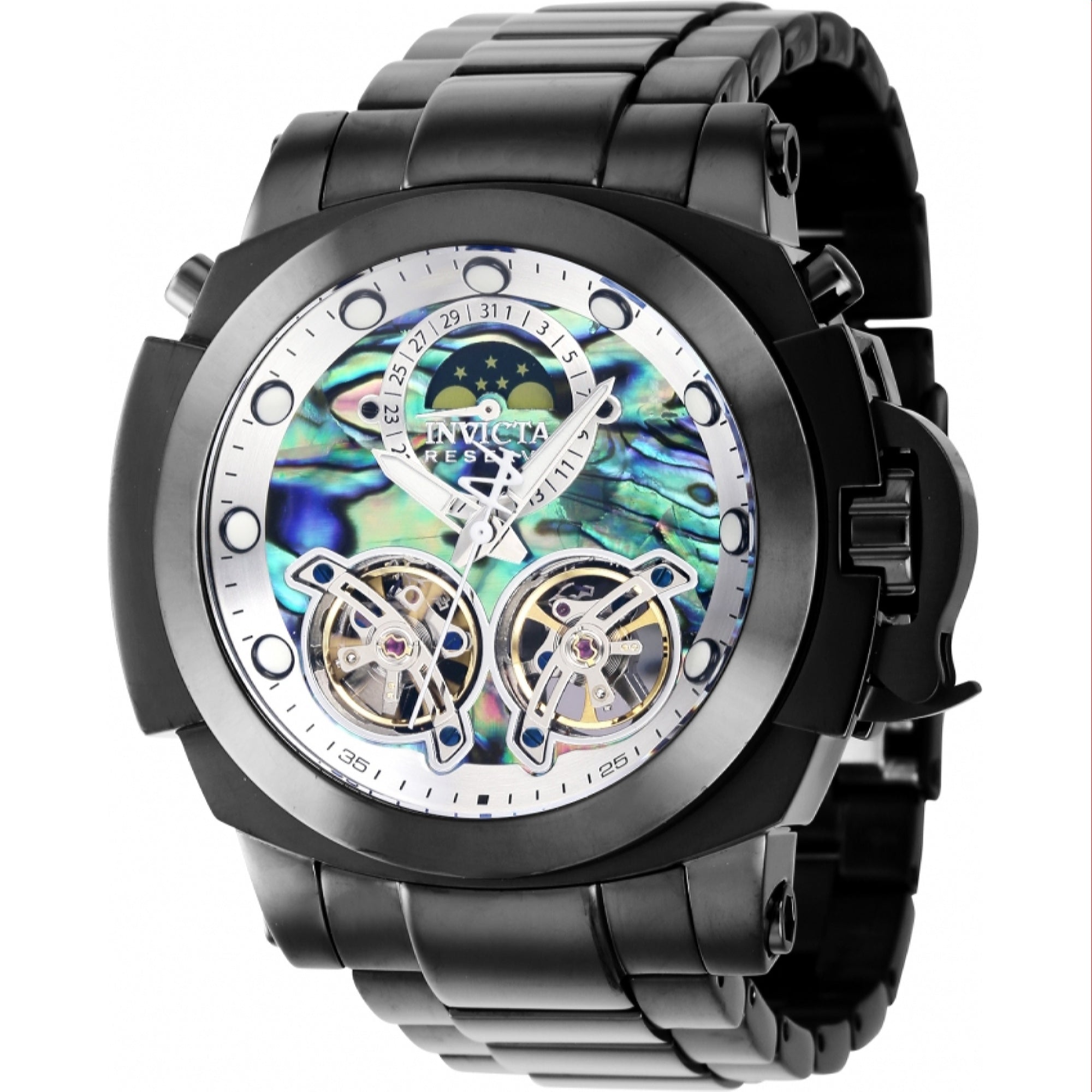 Invicta Automatic Reserve Man of War Automatic Silver Dial Men's Watch 39578