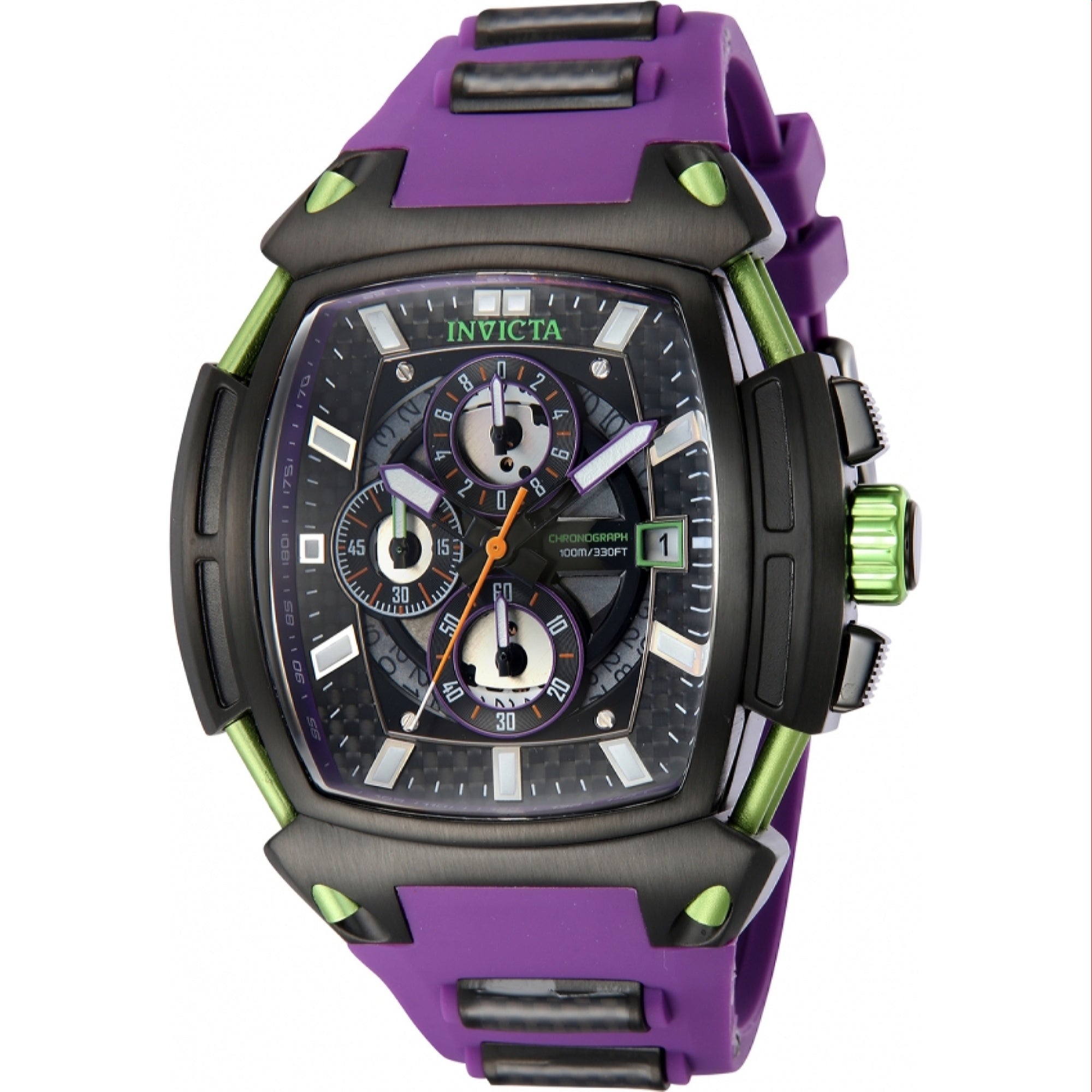 Invicta Quartz S1 Rally Diablo Black Dial Men's Watch 39700