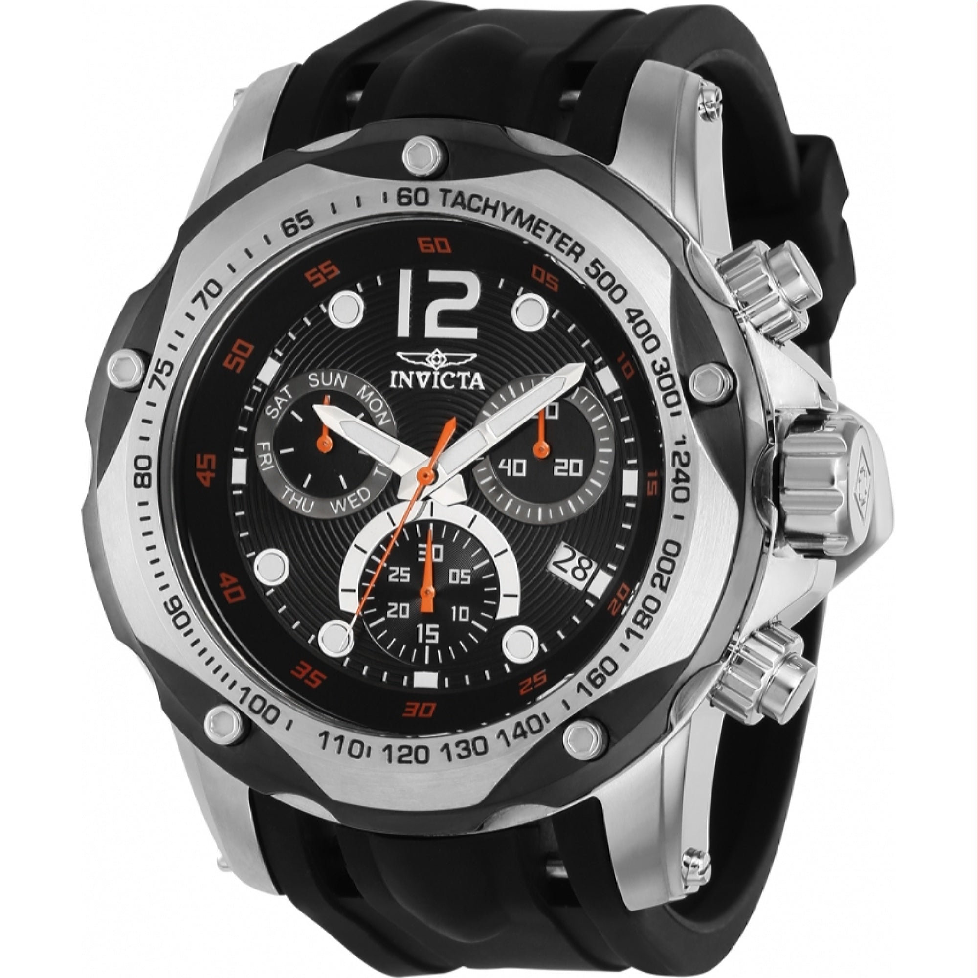 Invicta Quartz Speedway Black Dial Men's Watch 39727