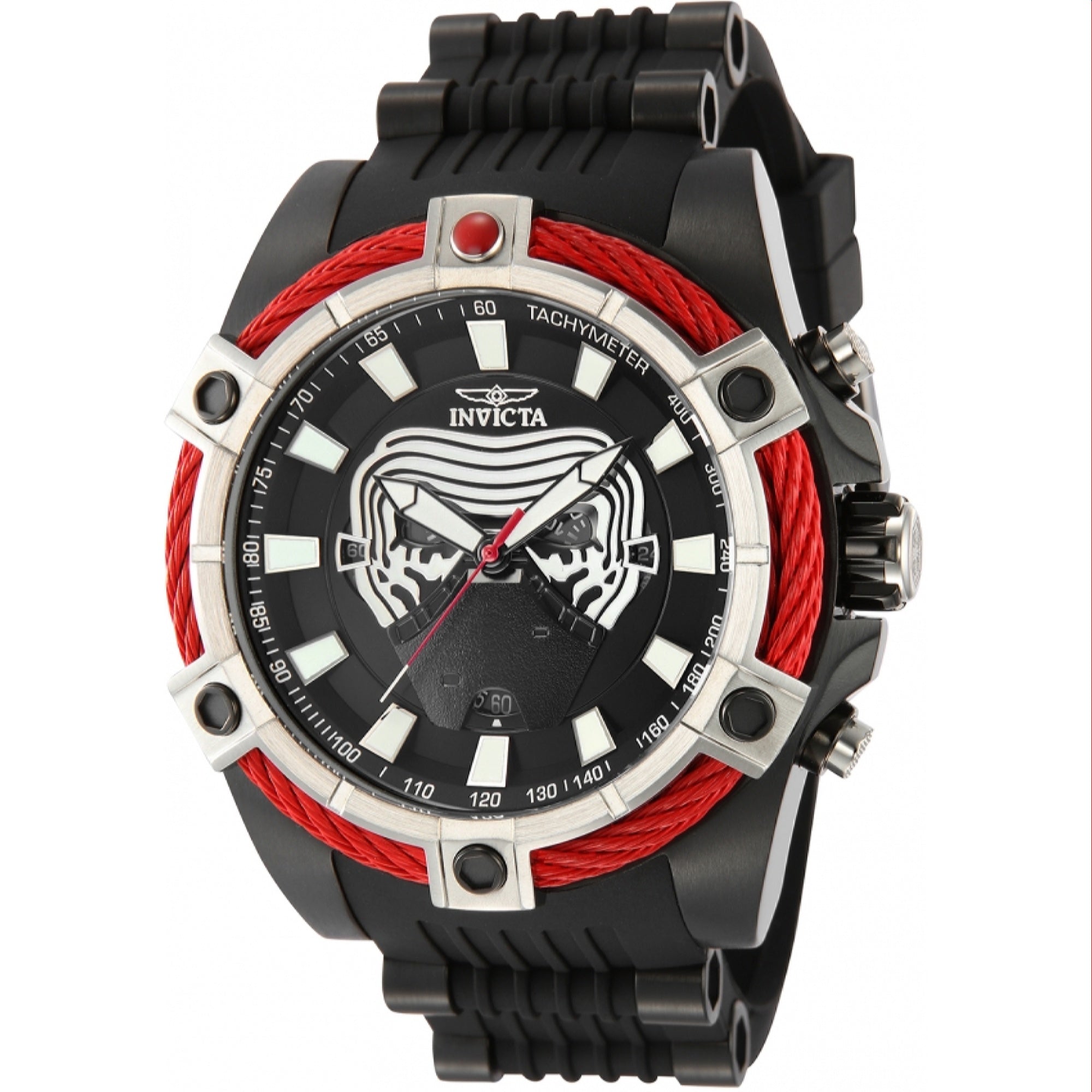Invicta Quartz Star Wars Kylo Ren Black Dial Men's Watch 40089