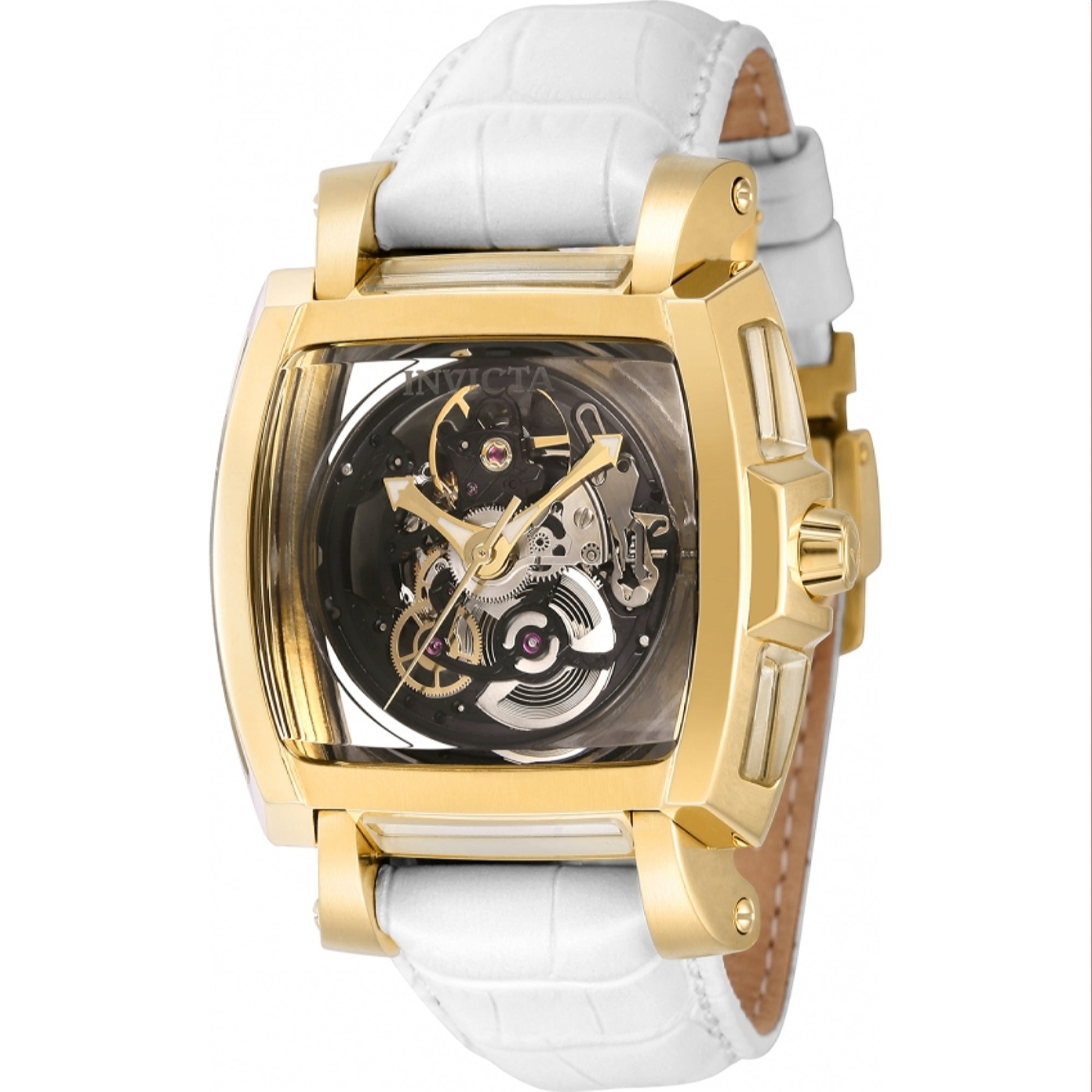Invicta Automatic Reserve Sapphire Ghost Automatic Gold Dial Men's Watch 40470