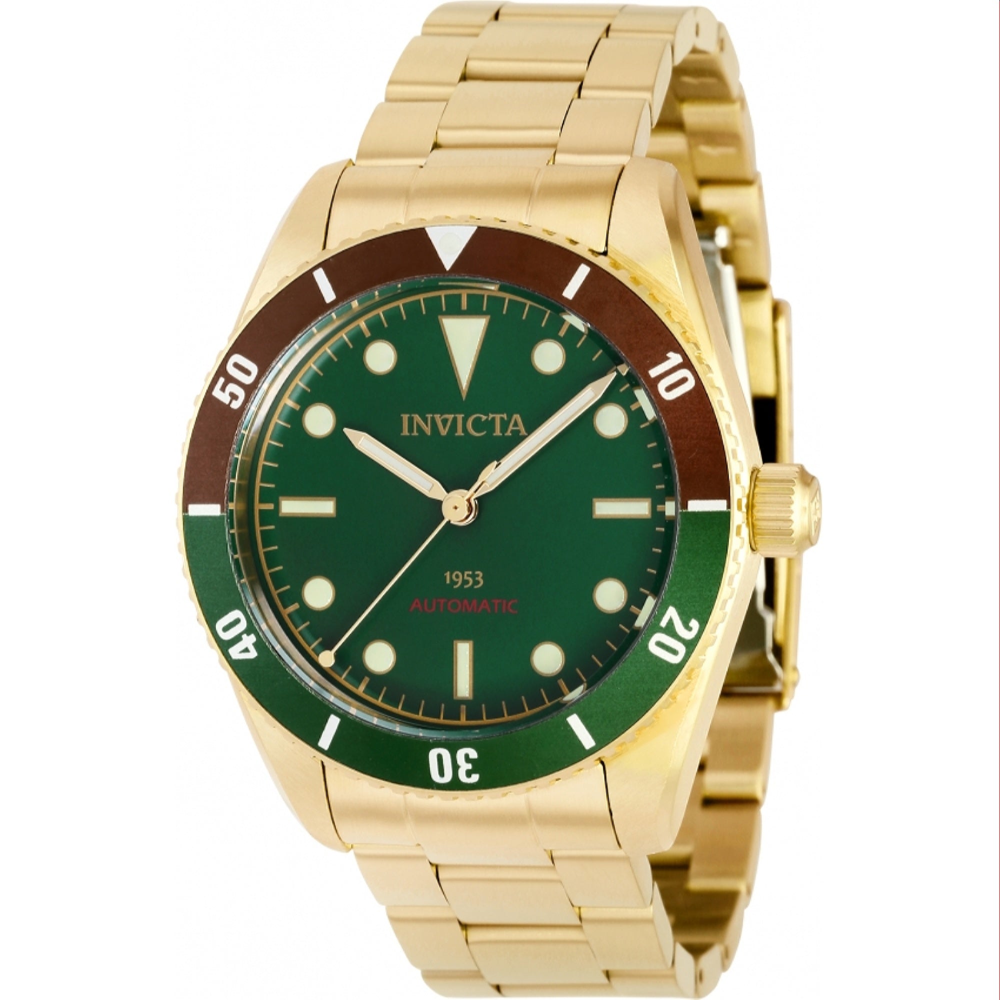 Invicta Automatic Pro Diver Automatic Green Dial Men's Watch 40489