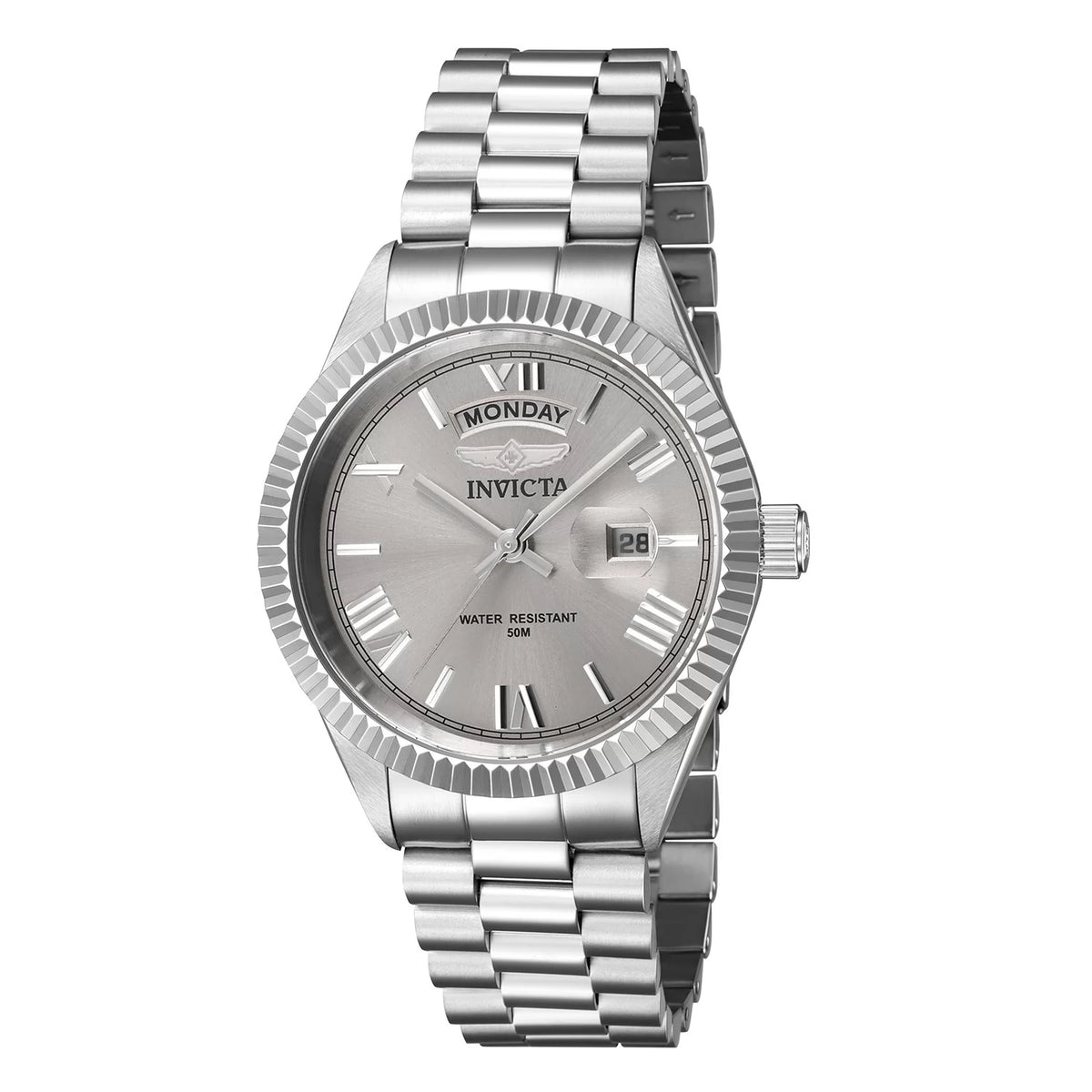 Invicta Men's 43938 Specialty Quartz 3 Hand Ivory Dial Watch