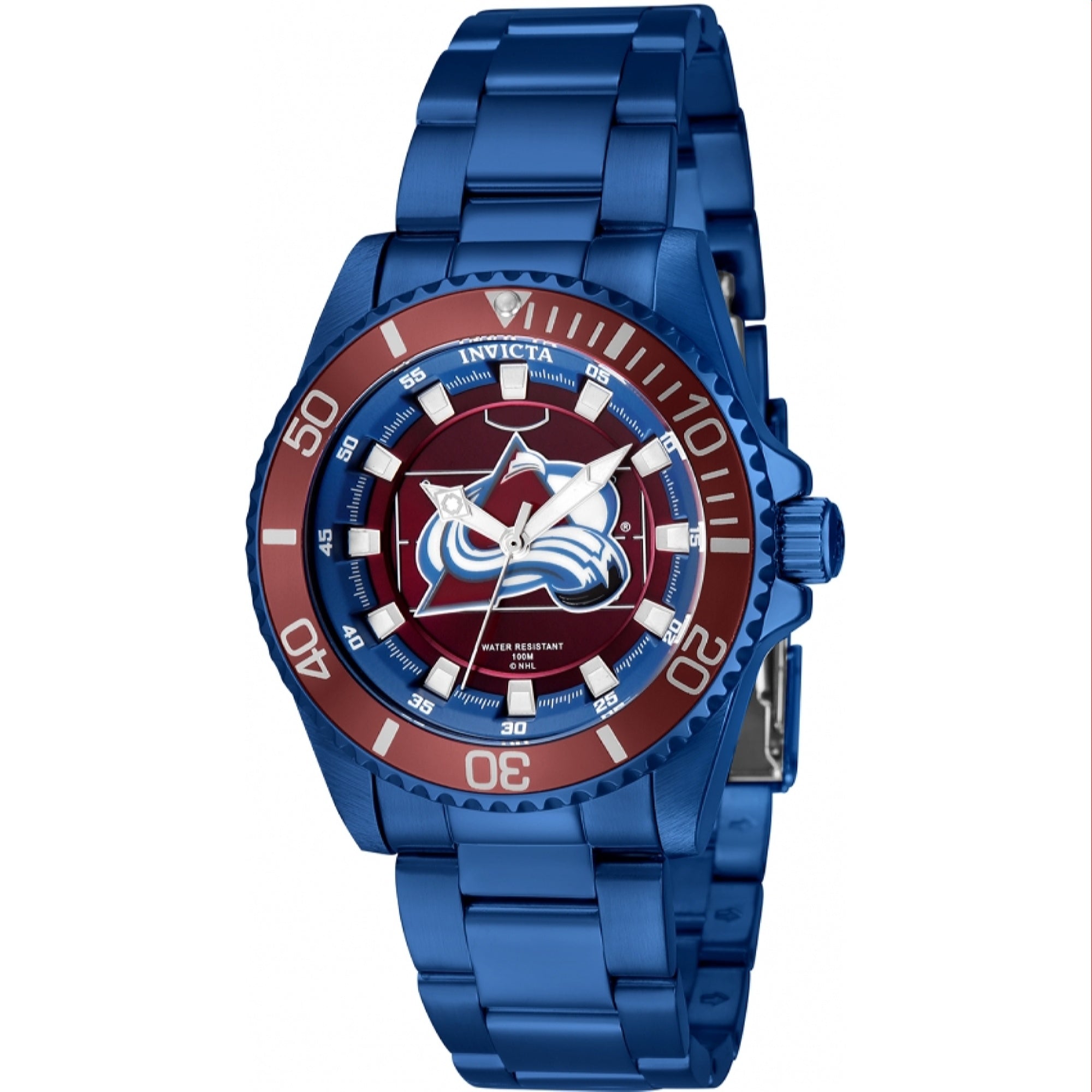 Invicta Quartz NHL Avalanche Blue Dial Women's Watch 42216