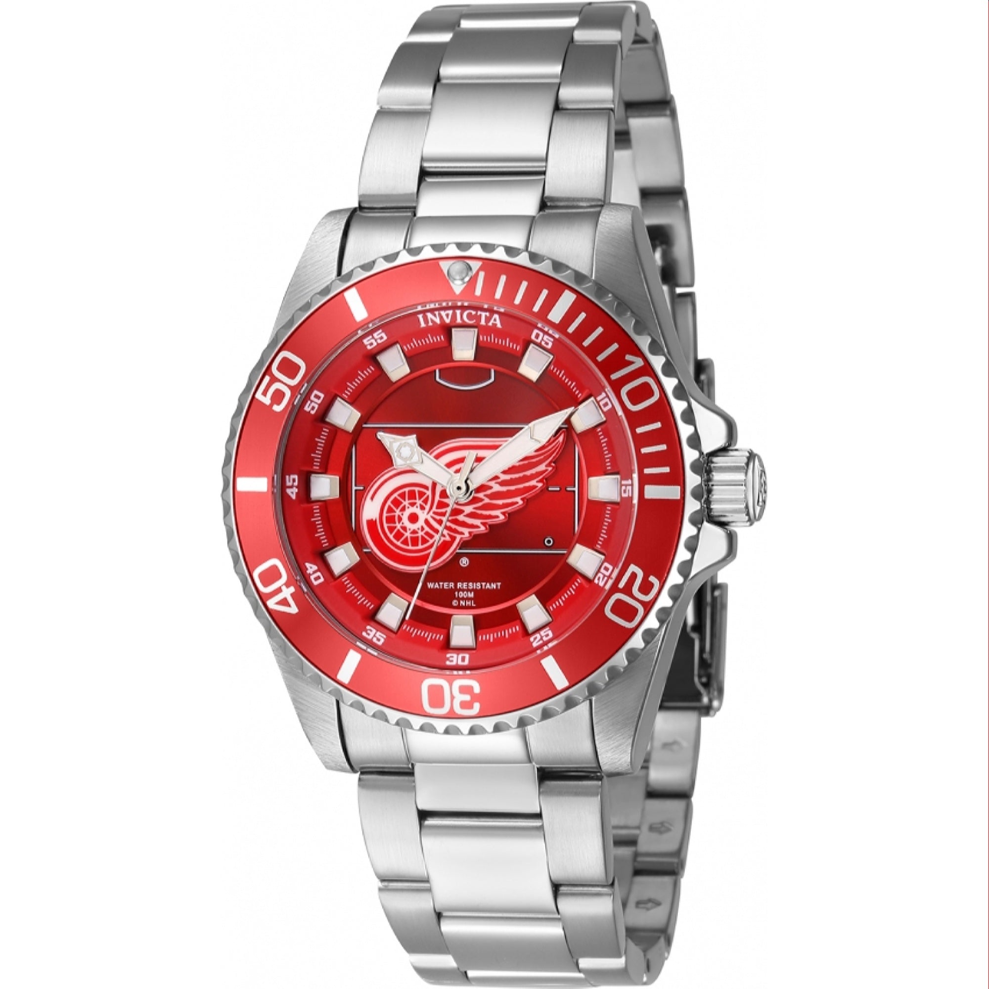 Invicta NHL Quartz NHL Red Wings Red Dial Women's Watch 42224