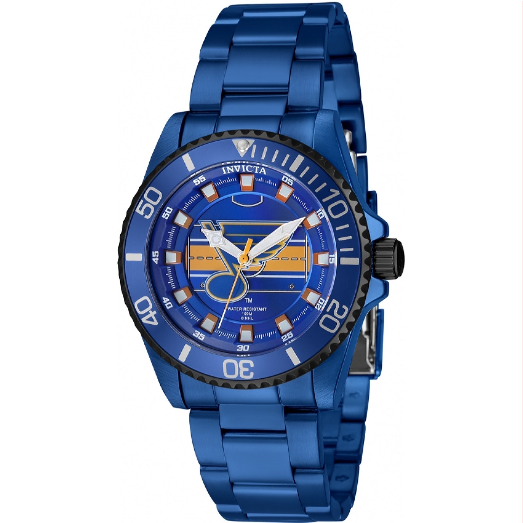 Invicta NHL Quartz NHL Blues Blue and White Dial Women's Watch 42228