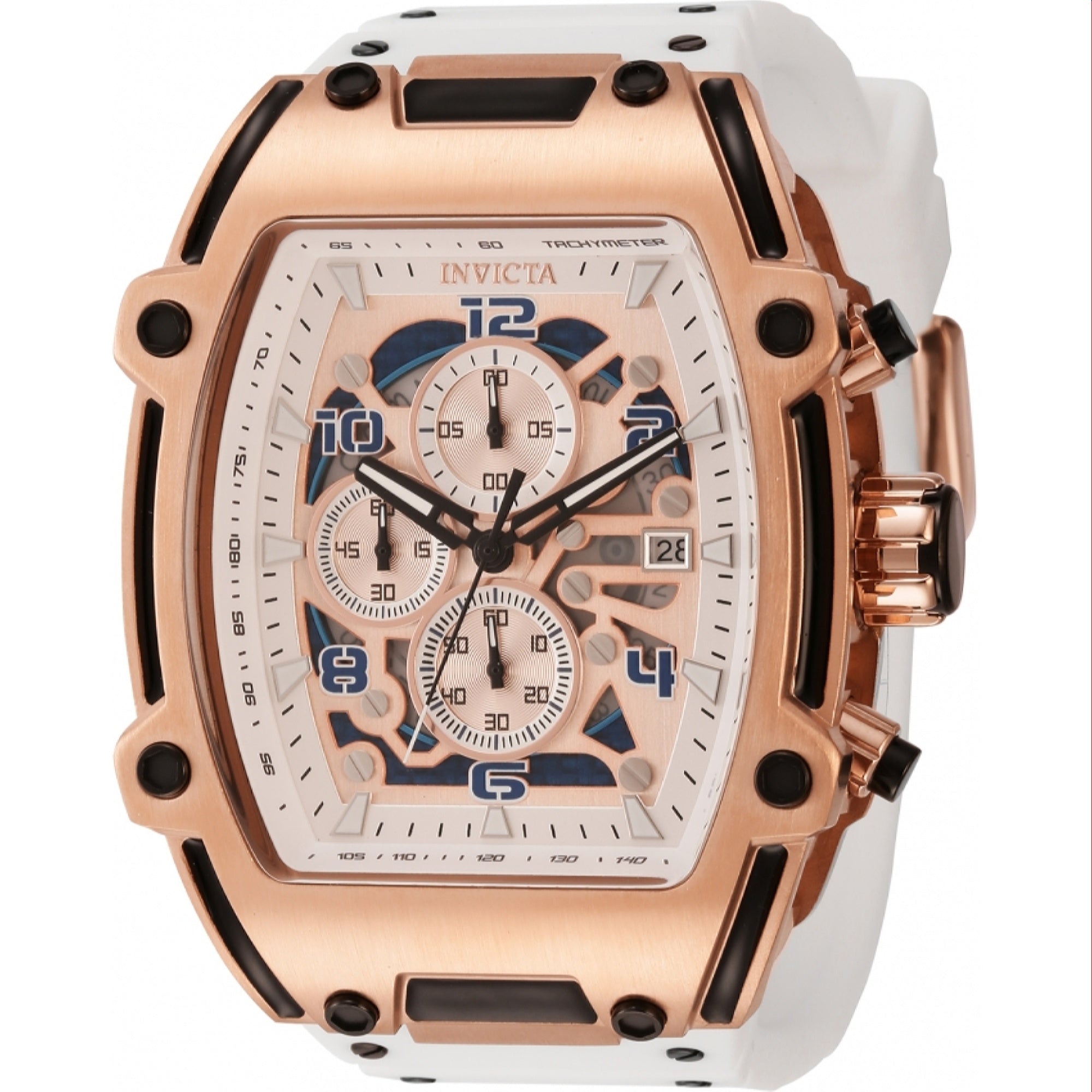 Invicta Quartz S1 Rally Rose Gold Dial Men's Watch 42334