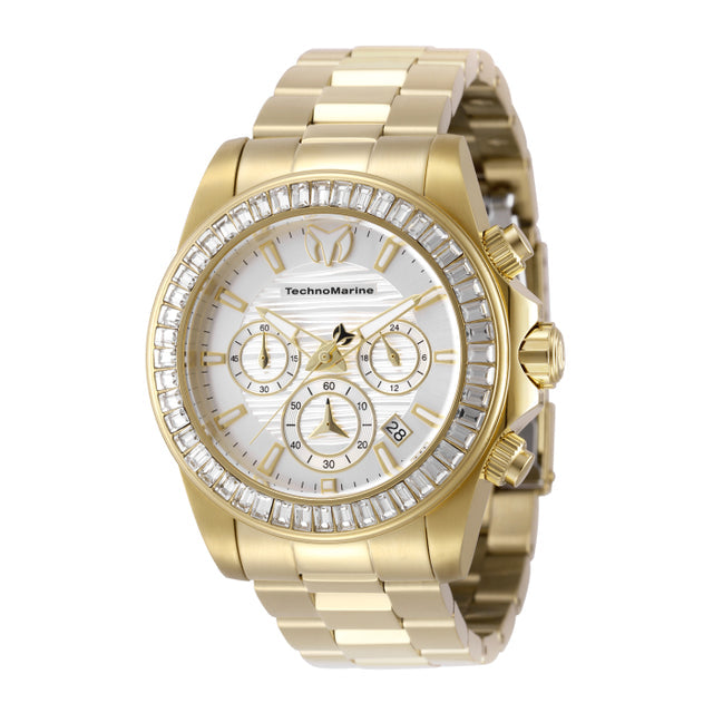 TechnoMarine Quartz Manta Silver Dial Men's Watch TM-225126