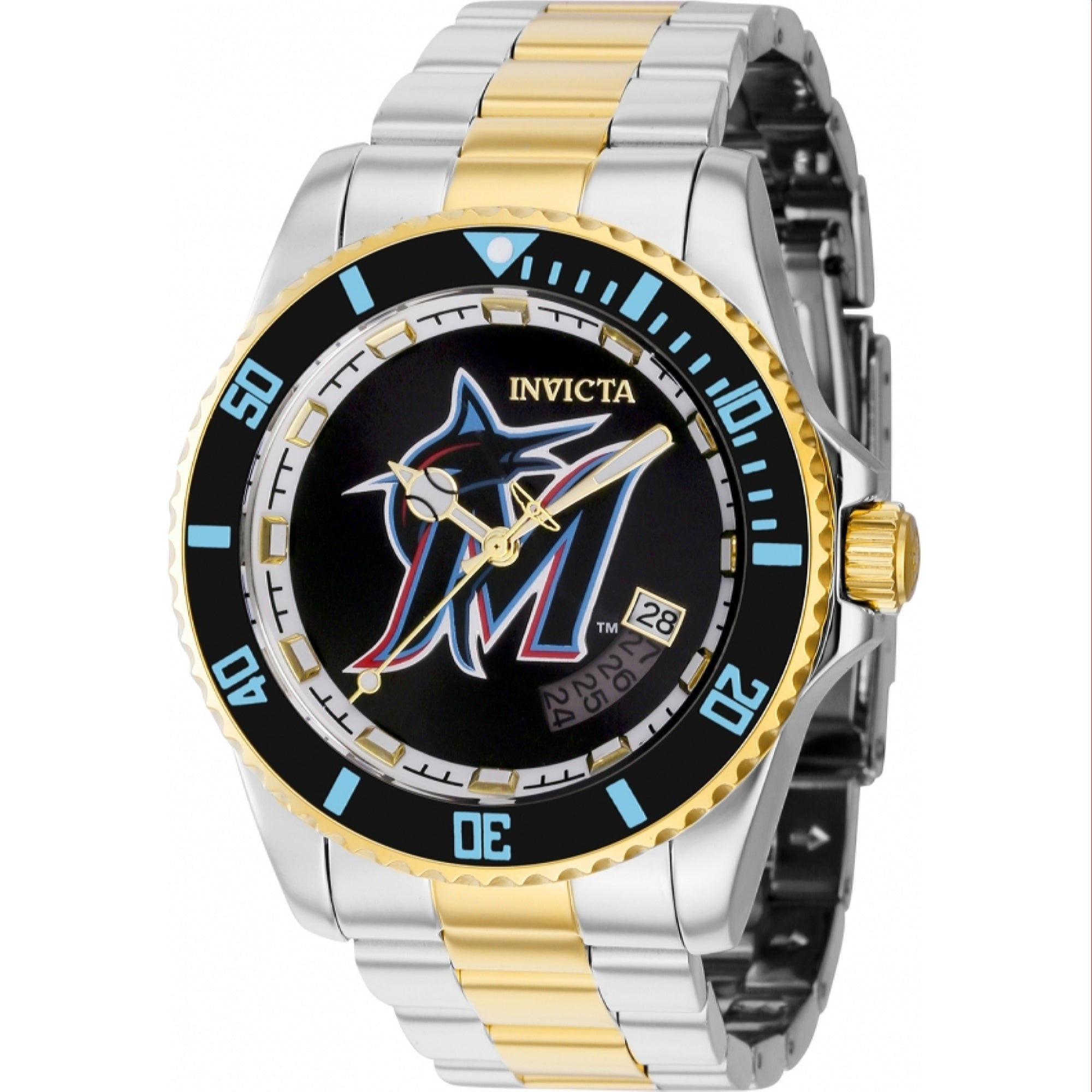 Invicta Automatic MLB Marlins Automatic Black Dial Men's Watch 42993
