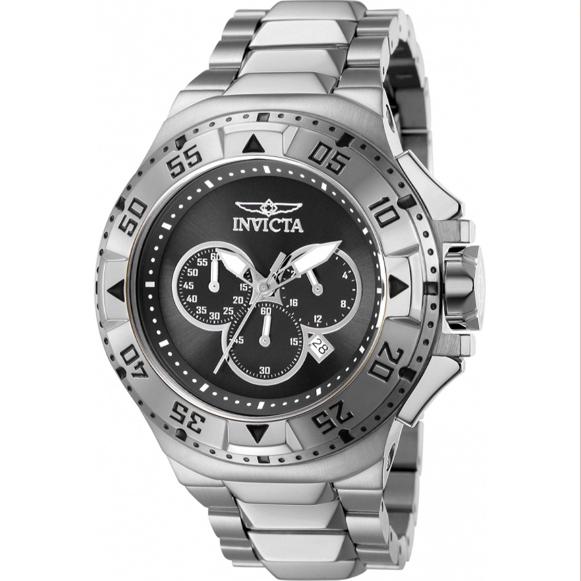 Invicta Quartz Excursion Black Dial Men's Watch 43644
