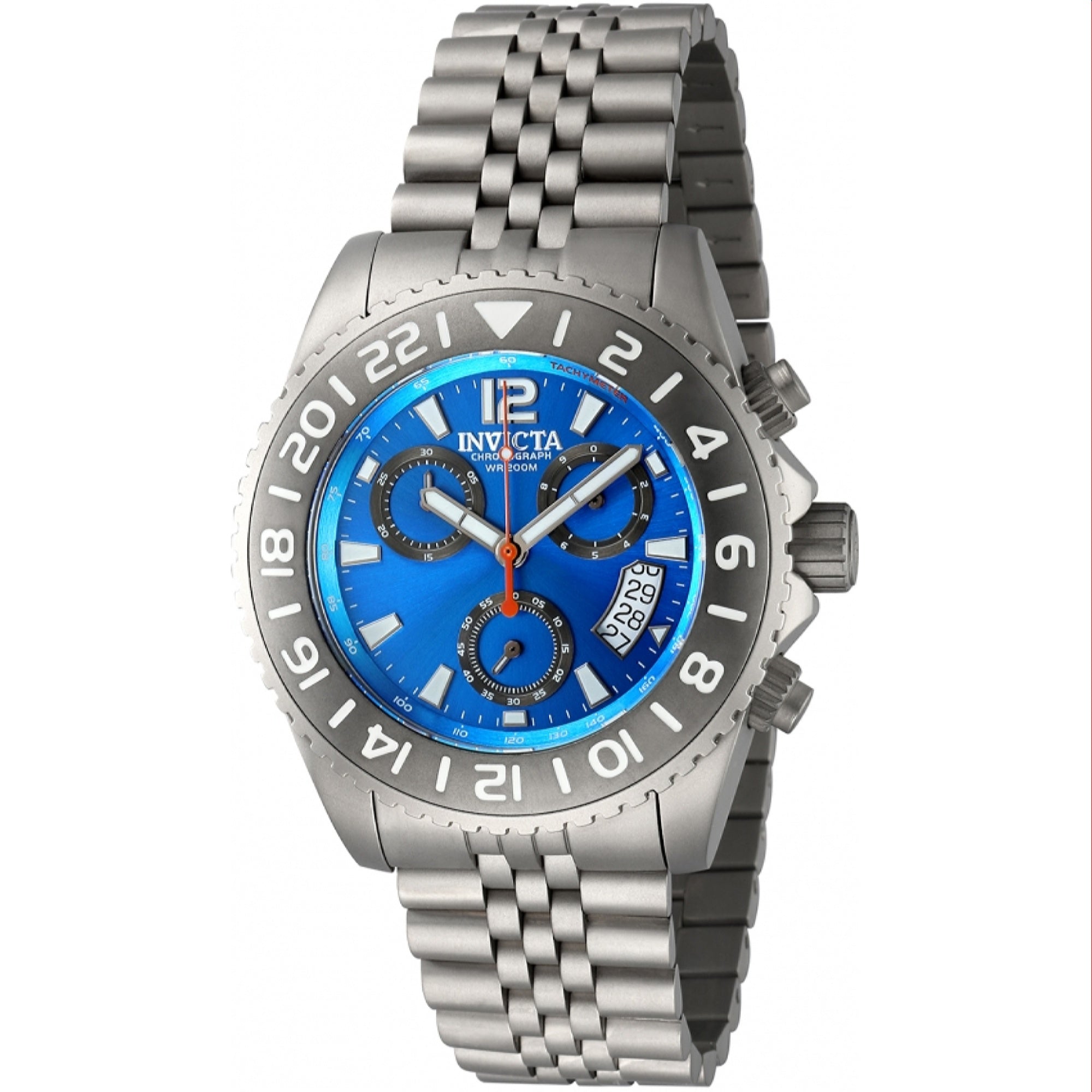 Invicta Quartz Pro Diver Blue Dial Men's Watch 43802