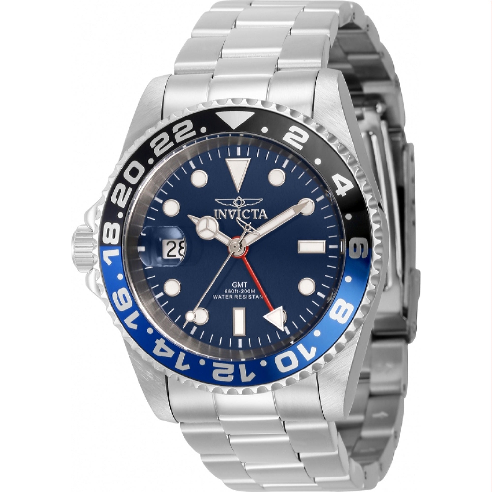 Invicta Quartz Pro Diver Blue Dial Men's Watch 43963