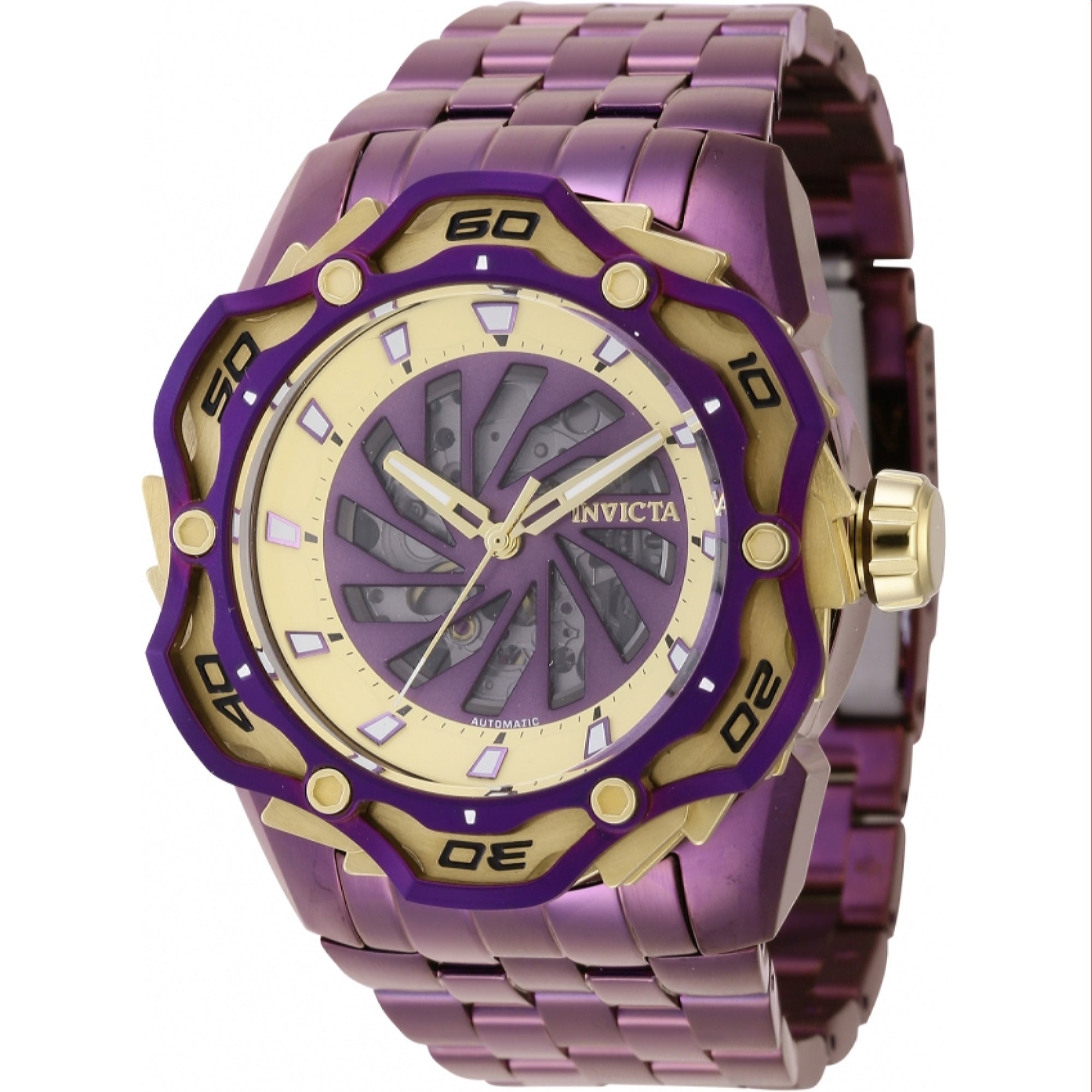 Invicta Automatic Ripsaw Automatic Purple Dial Men's Watch 44110