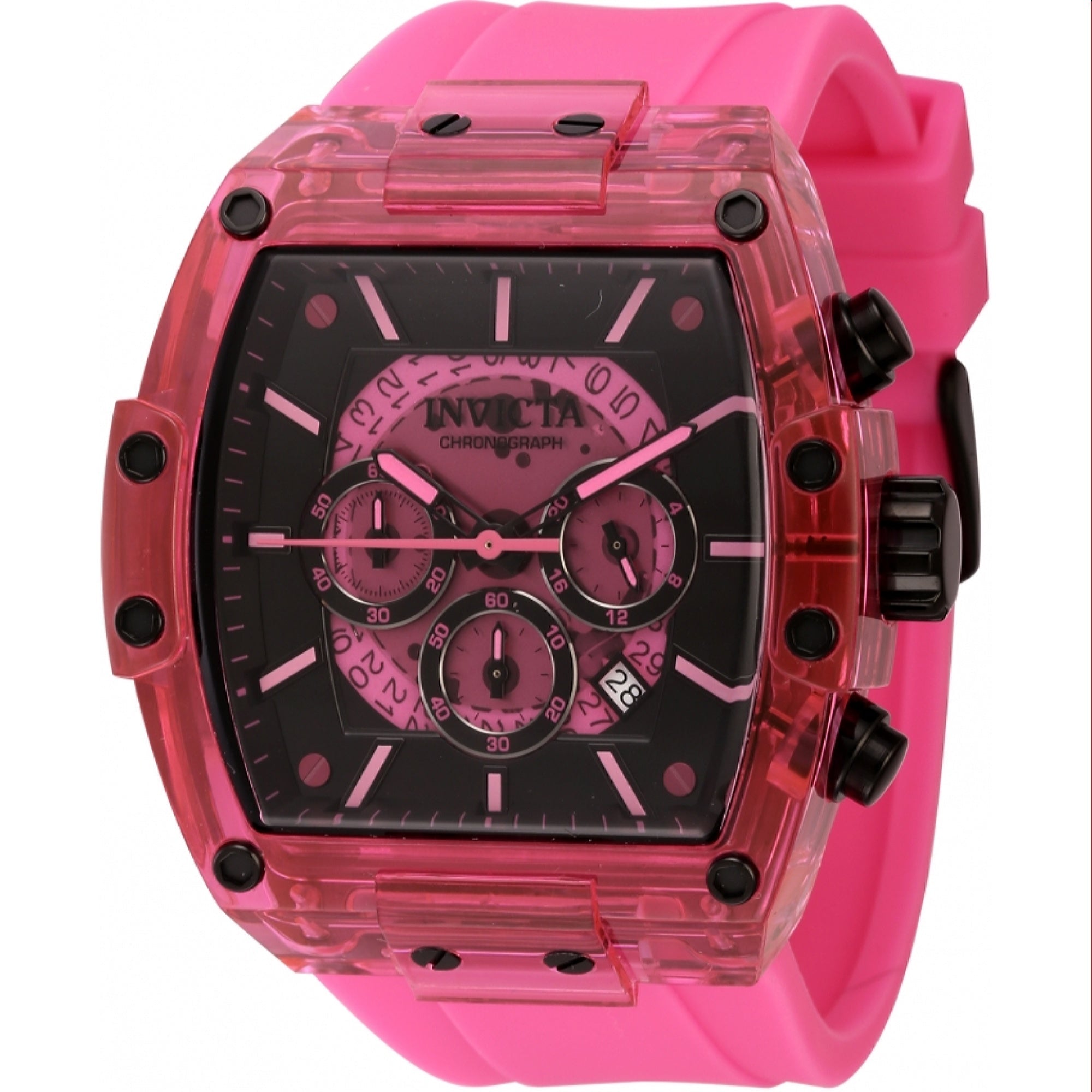 Invicta Quartz S1 Rally Diablo Black Dial Men's Watch 44355