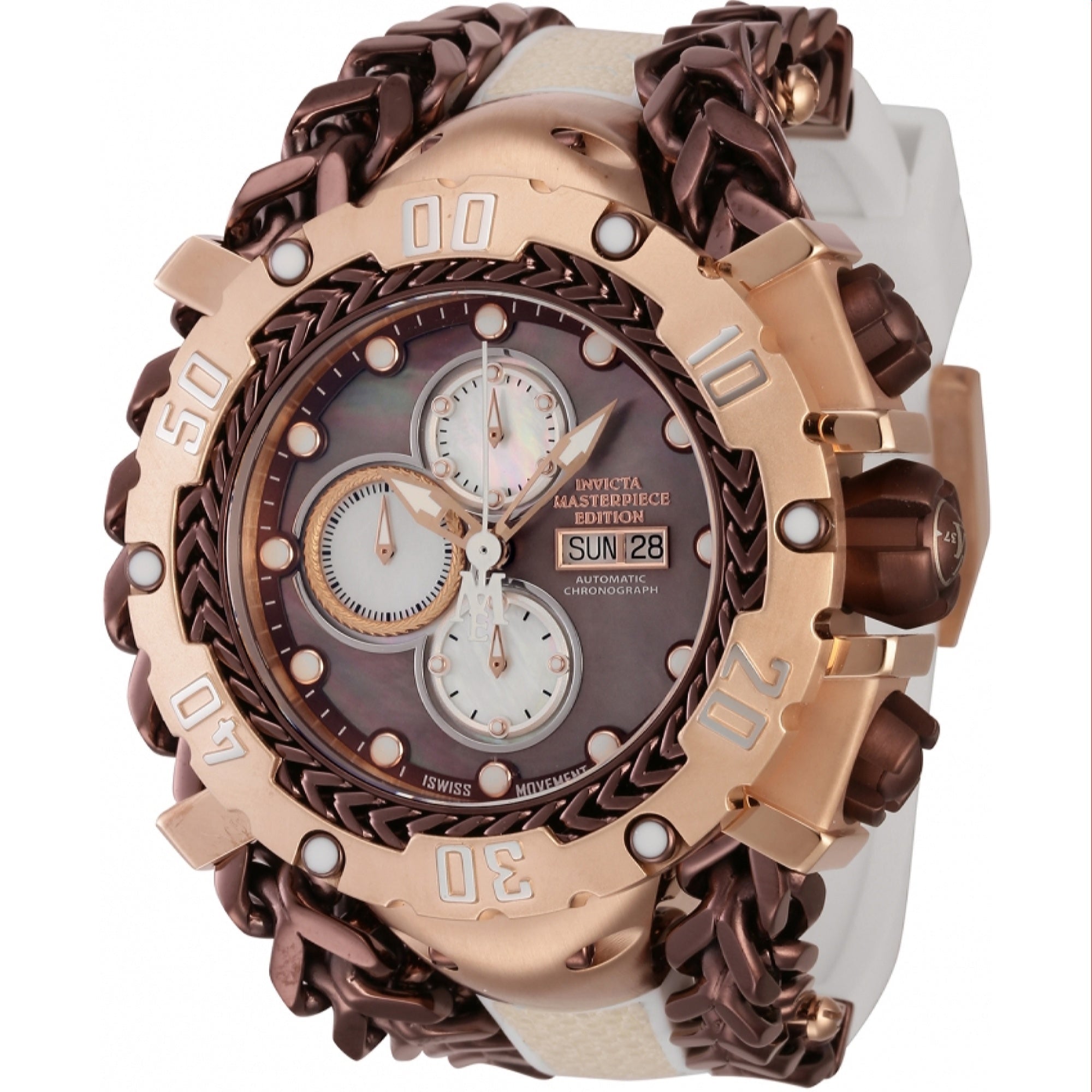 Invicta Automatic Masterpiece Automatic Brown Dial Men's Watch 44573