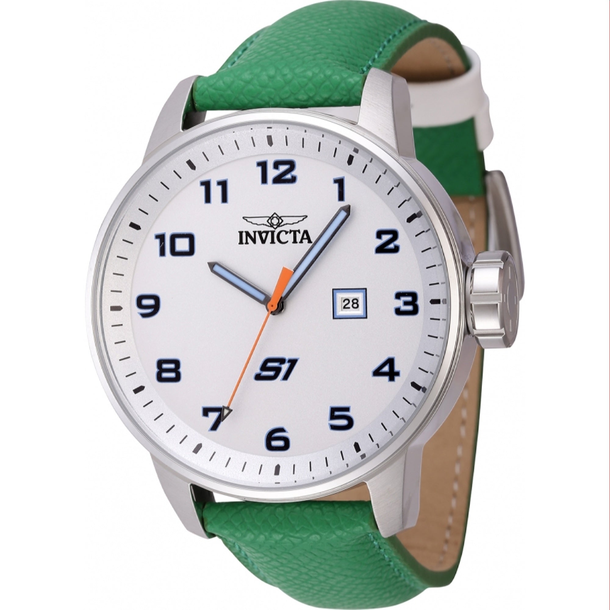 Invicta Quartz S1 Rally Silver Dial Men's Watch 44956