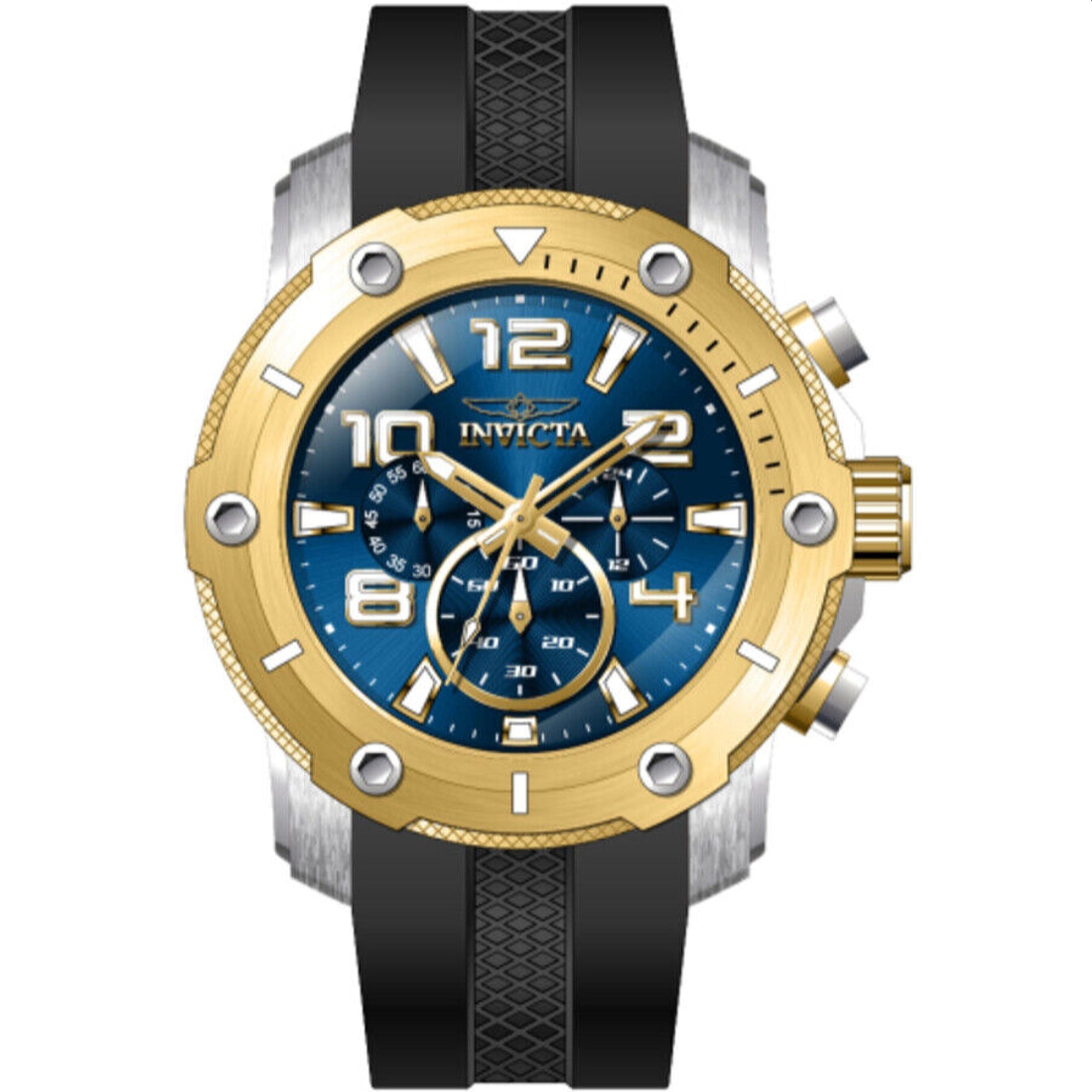 Invicta Quartz Pro Diver Blue Dial Men's Watch 45740