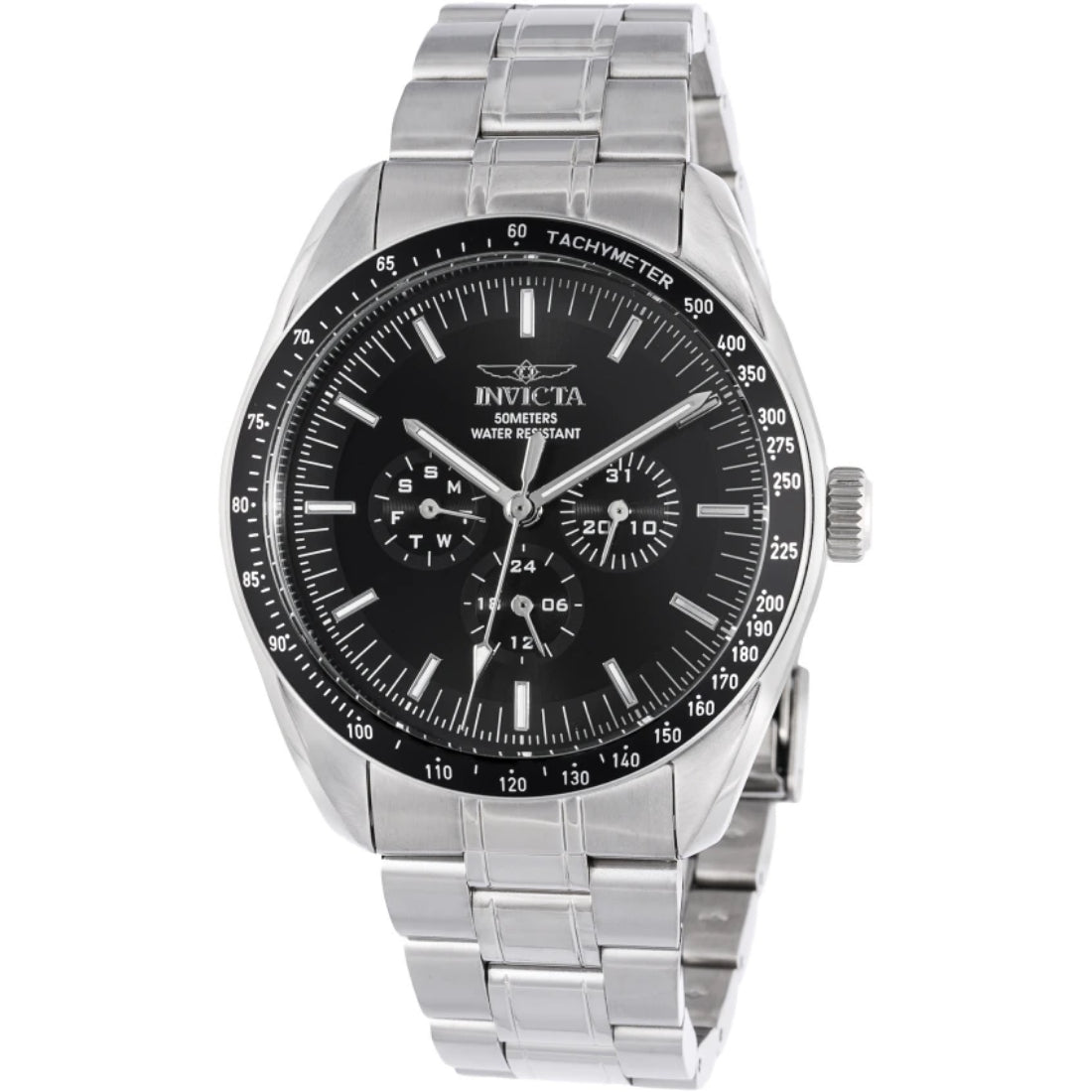 Invicta Quartz Specialty Black Dial Men's Watch 45967